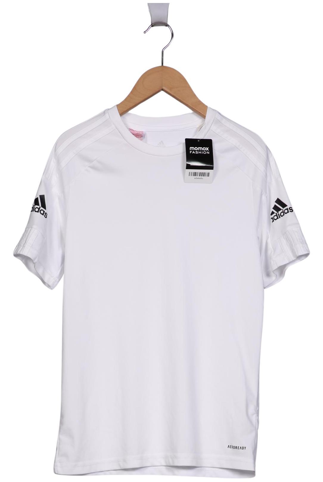 

adidas Jungen T-Shirt, weiß, Gr. 164