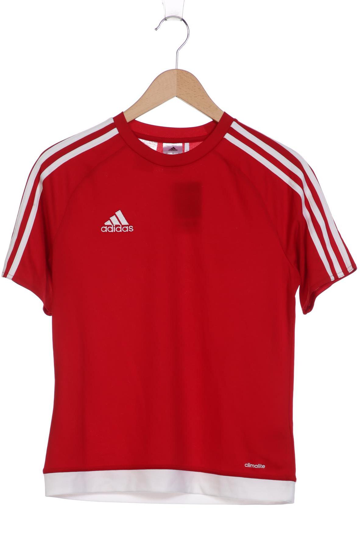 

adidas Herren T-Shirt, rot, Gr. 164