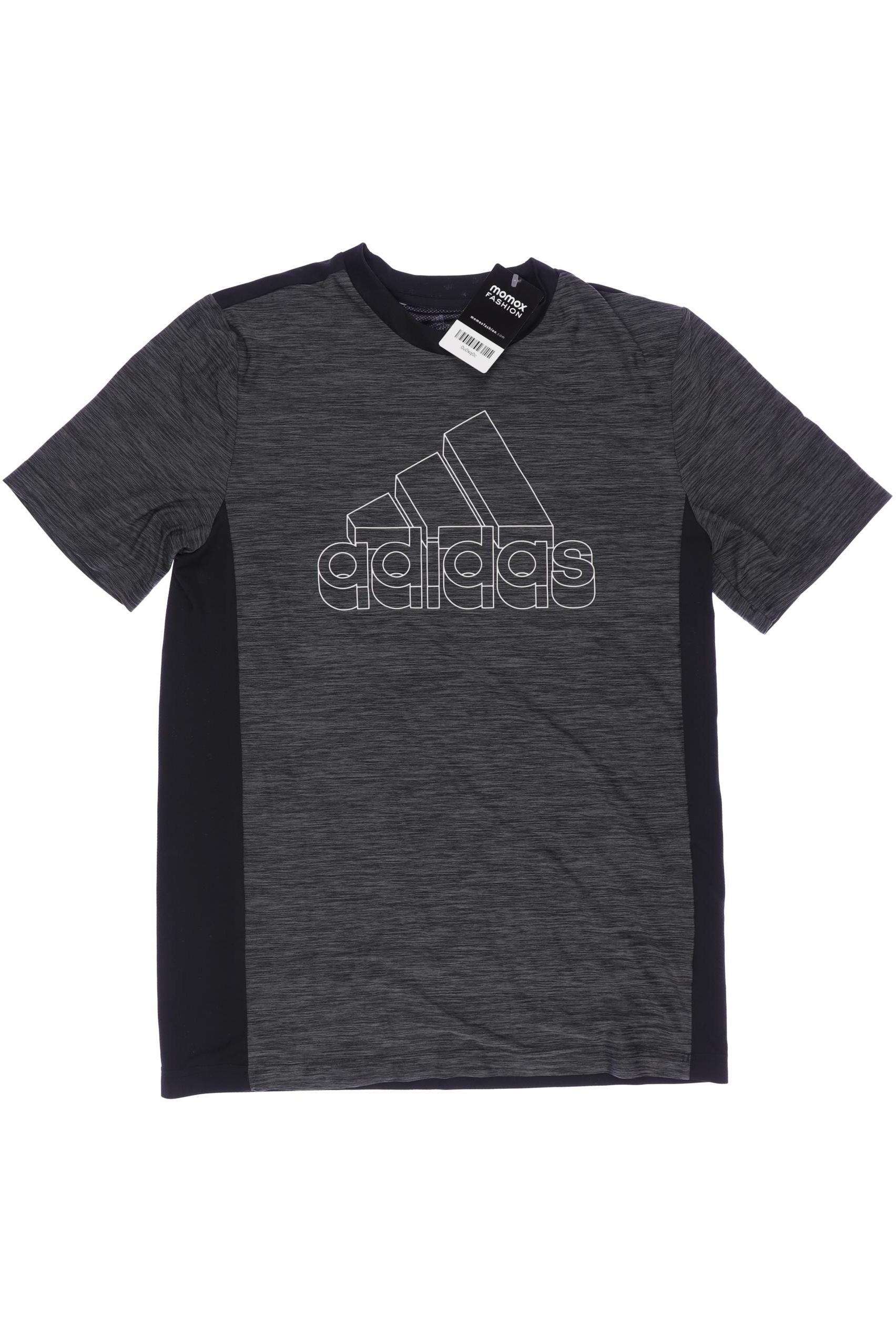 

adidas Herren T-Shirt, grau, Gr. 176