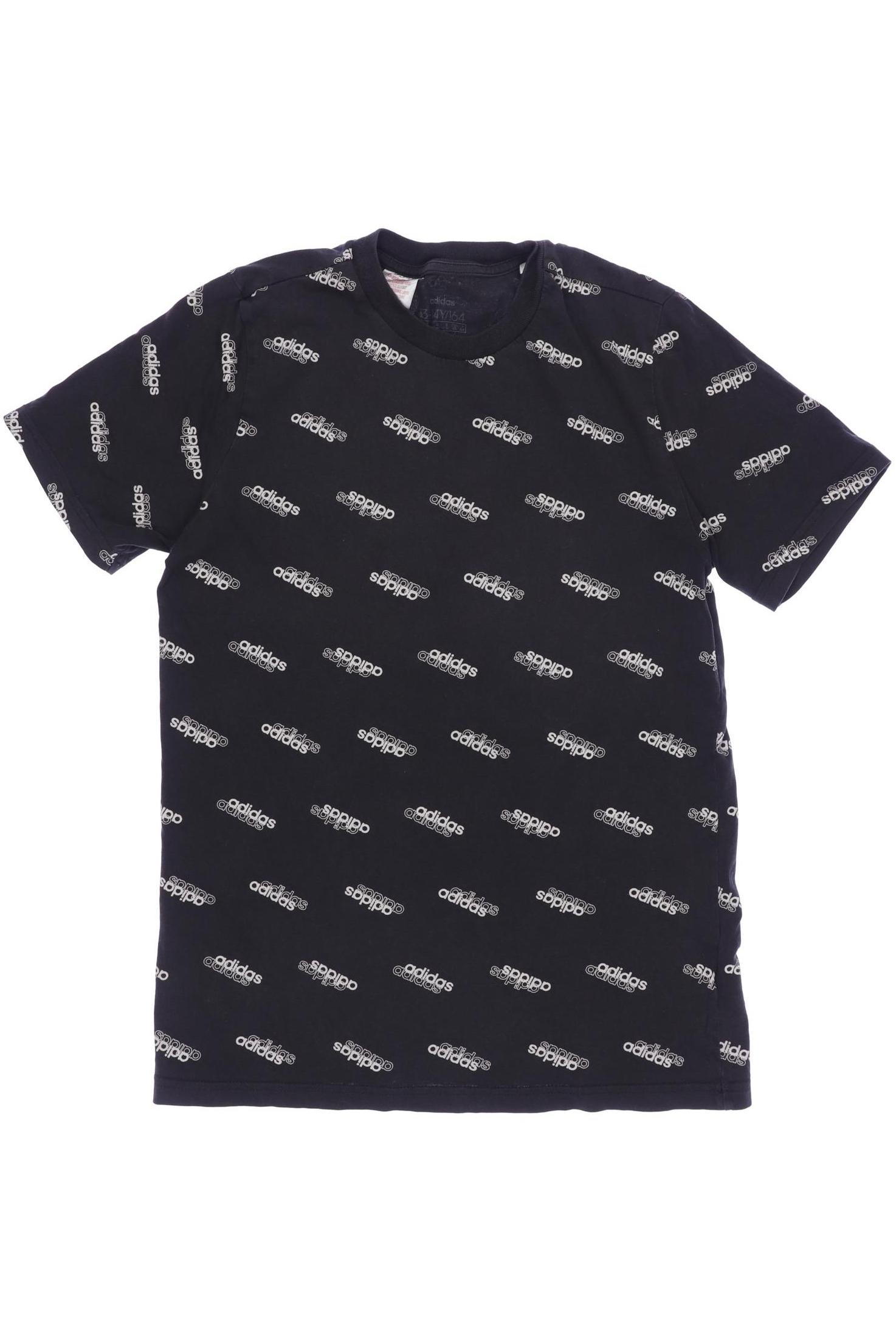 

adidas Herren T-Shirt, schwarz, Gr. 164