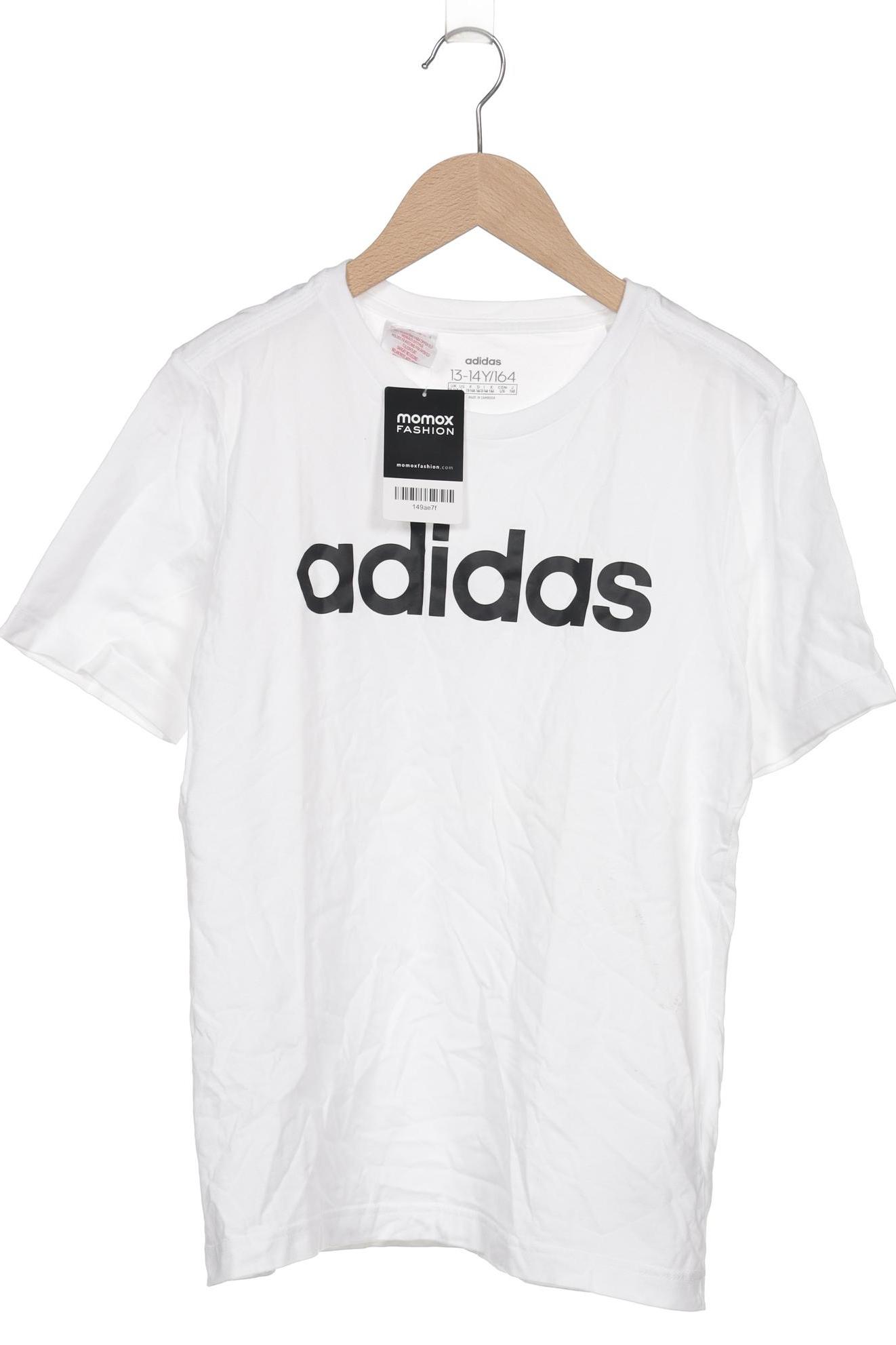 

adidas Herren T-Shirt, weiß, Gr. 164