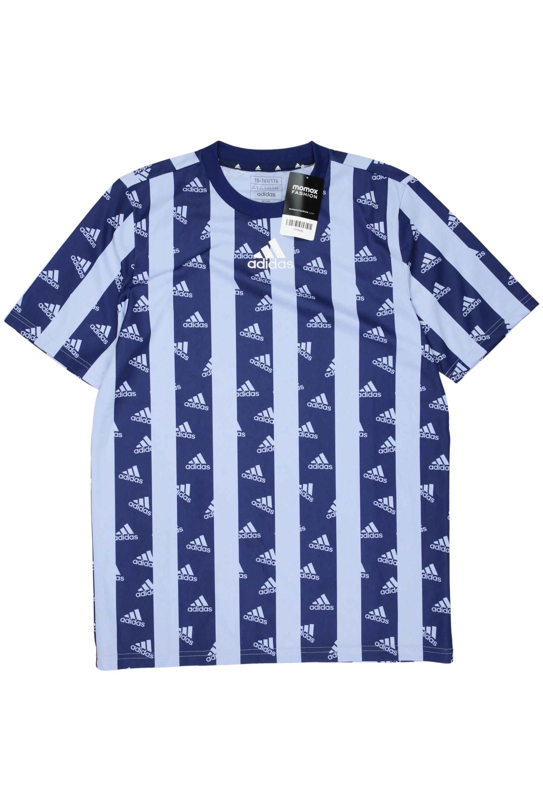 

adidas Herren T-Shirt, blau, Gr. 176