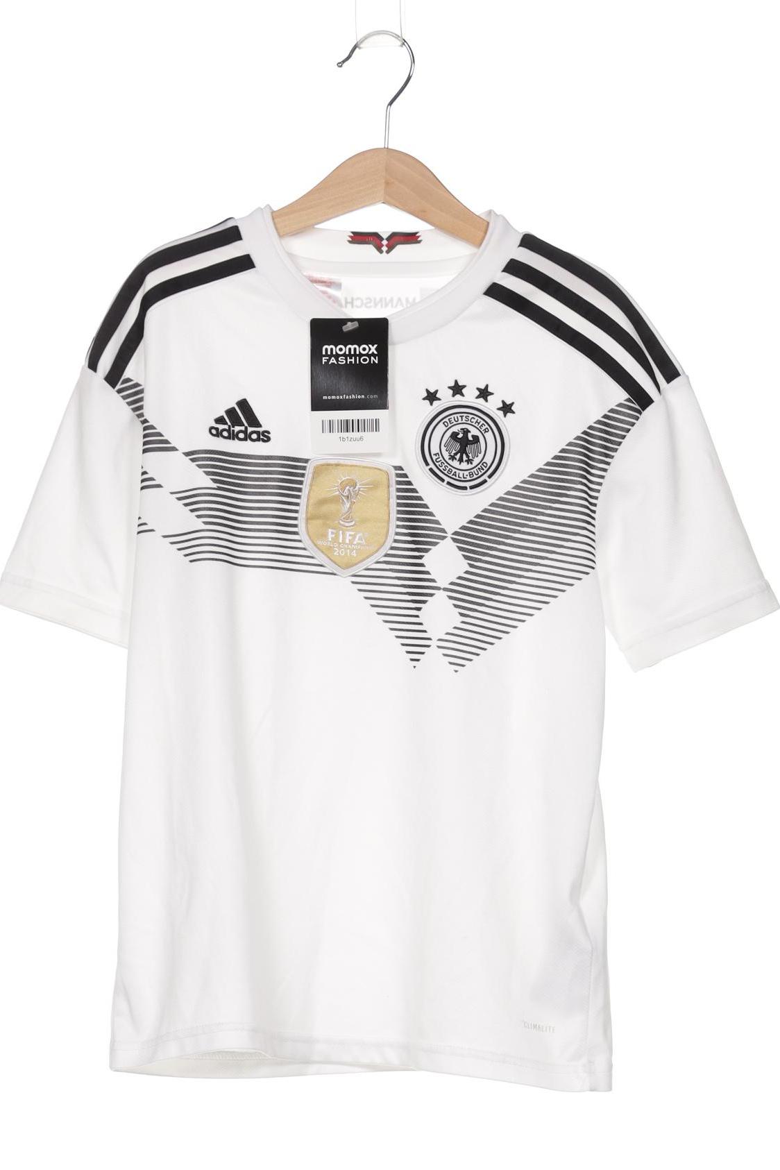 

adidas Herren T-Shirt, weiß, Gr. 152
