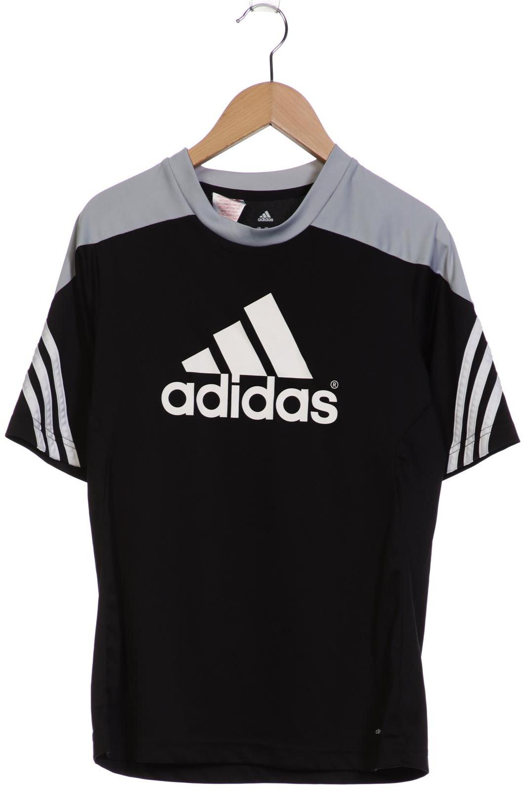 

adidas Herren T-Shirt, schwarz, Gr. 164