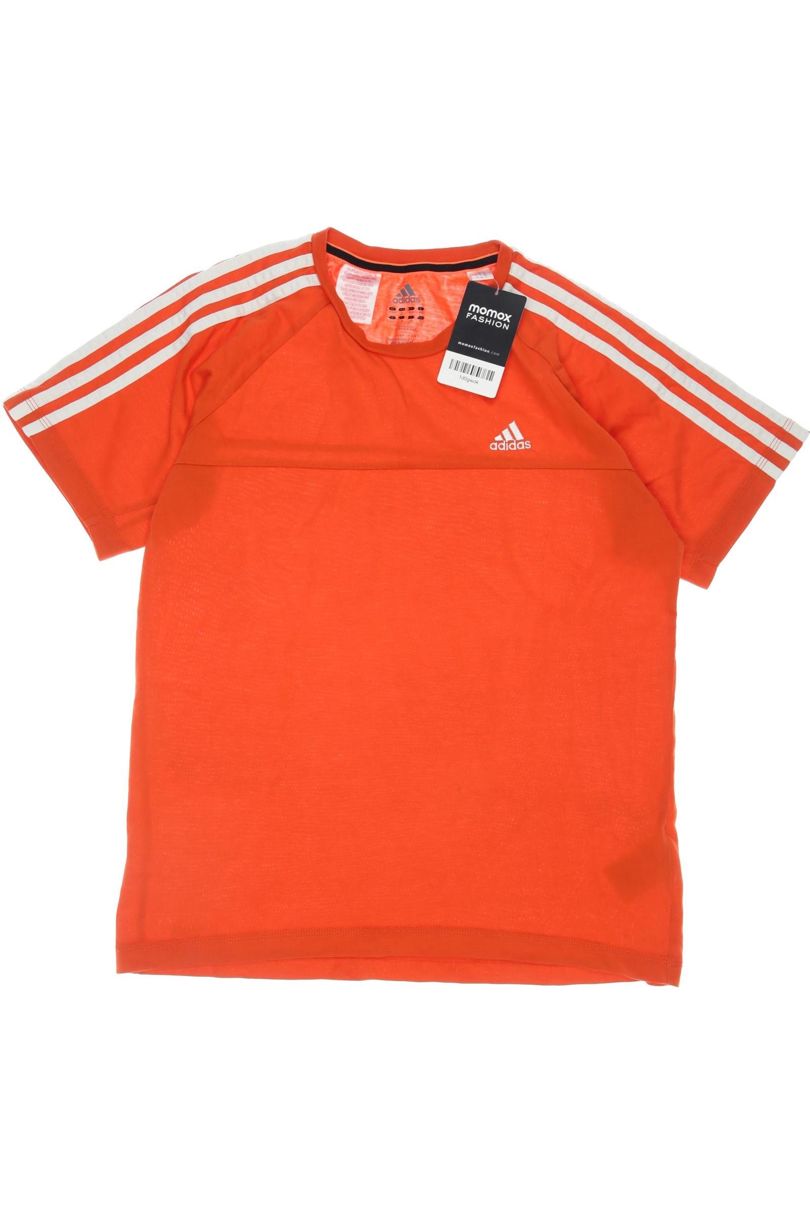 

adidas Herren T-Shirt, orange, Gr. 164