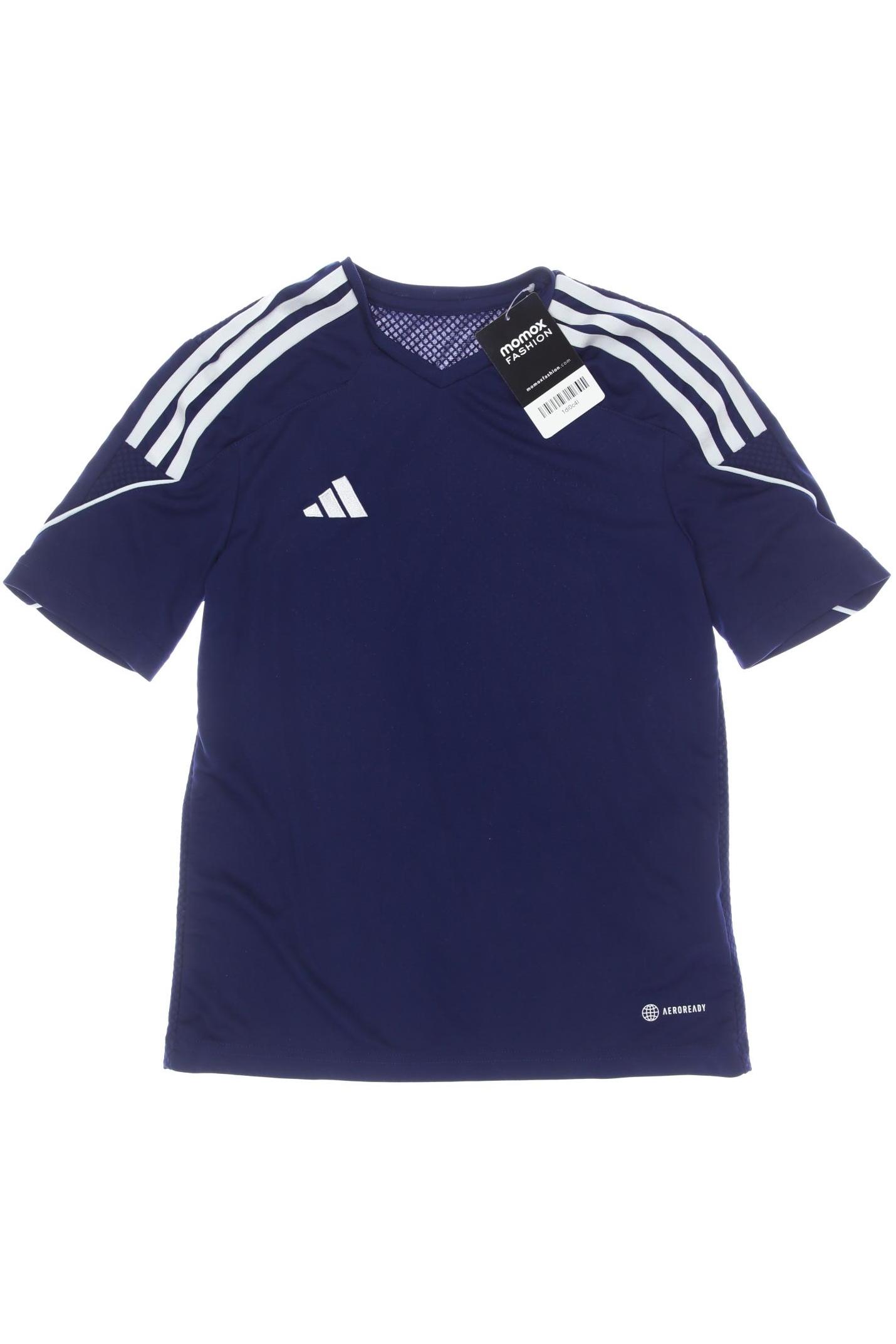 

adidas Herren T-Shirt, marineblau, Gr. 152