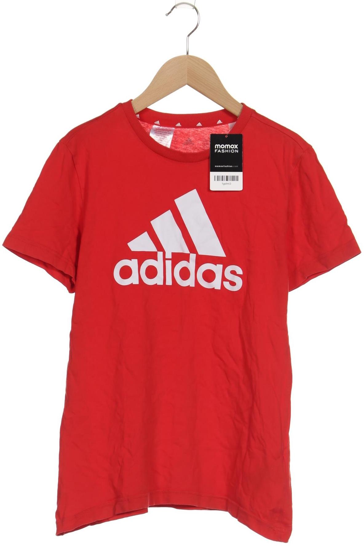 

adidas Herren T-Shirt, rot, Gr. 164