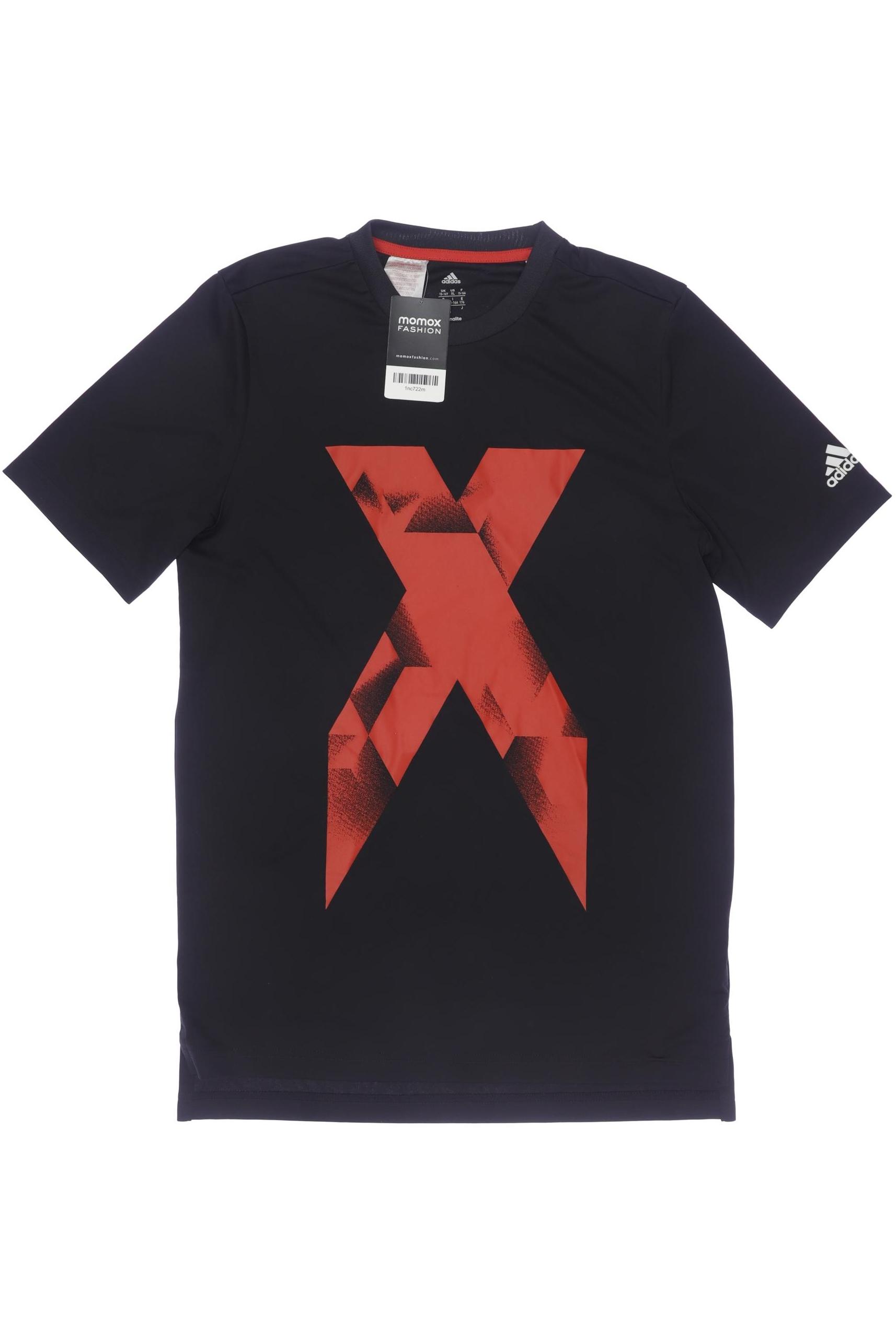

adidas Herren T-Shirt, schwarz, Gr. 176