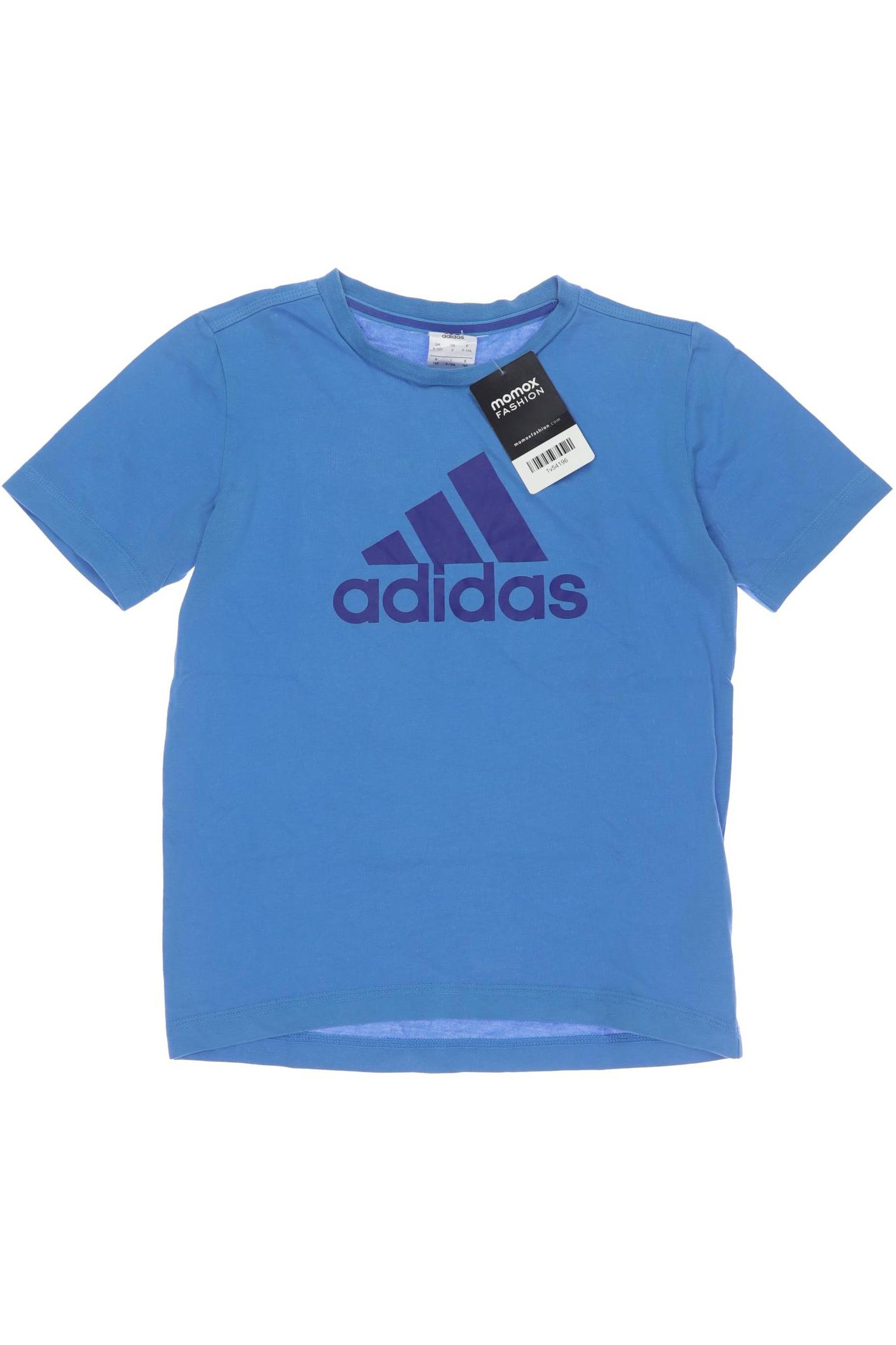 

adidas Herren T-Shirt, blau, Gr. 140