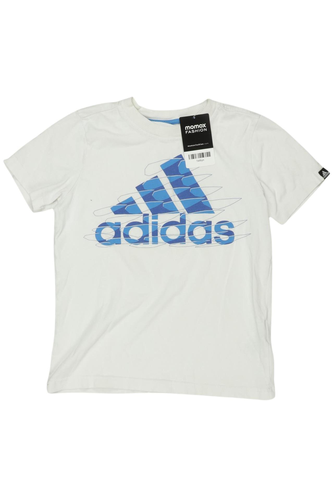 

adidas Herren T-Shirt, weiß, Gr. 146