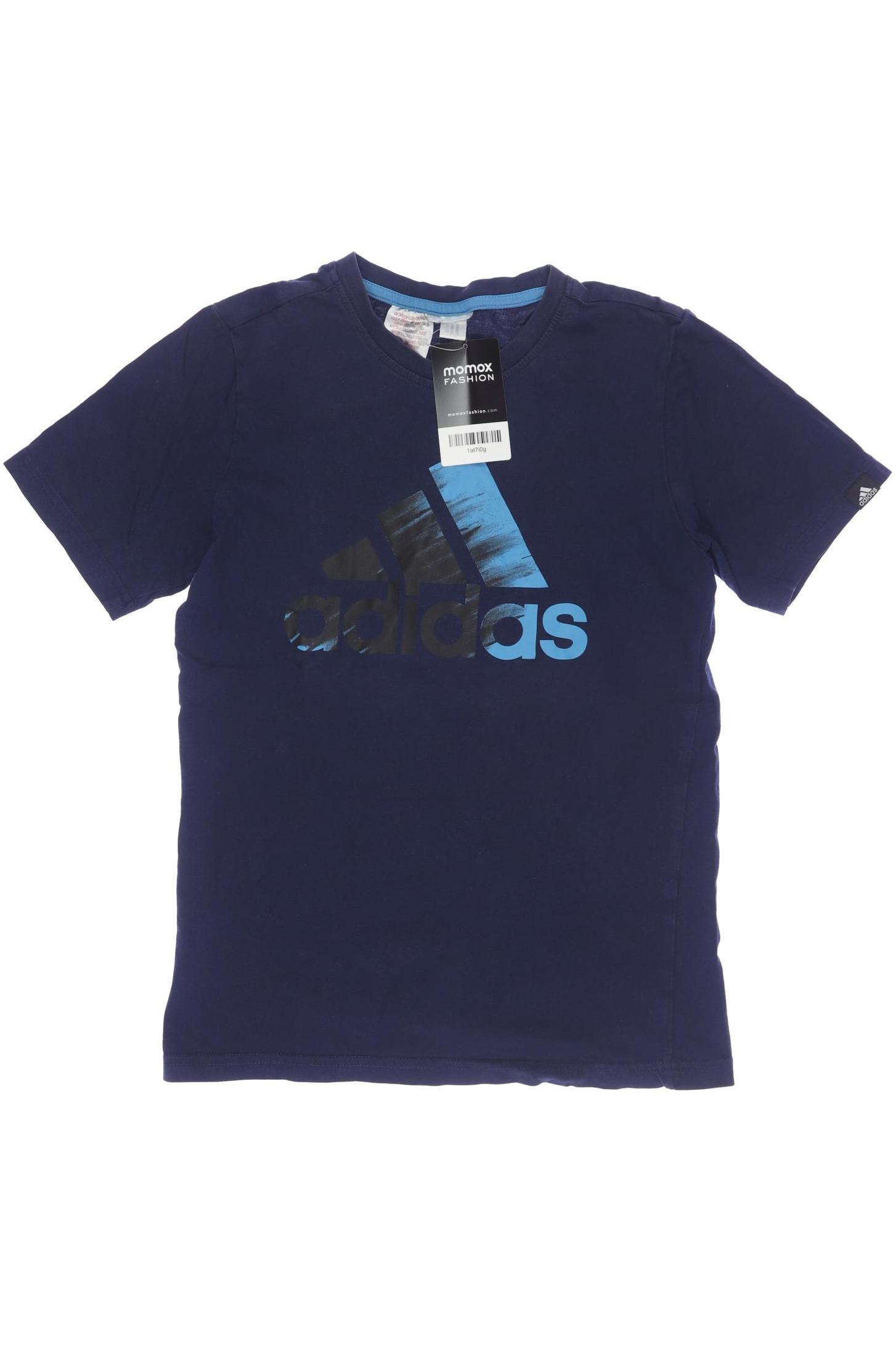 

adidas Jungen T-Shirt, marineblau, Gr. 116