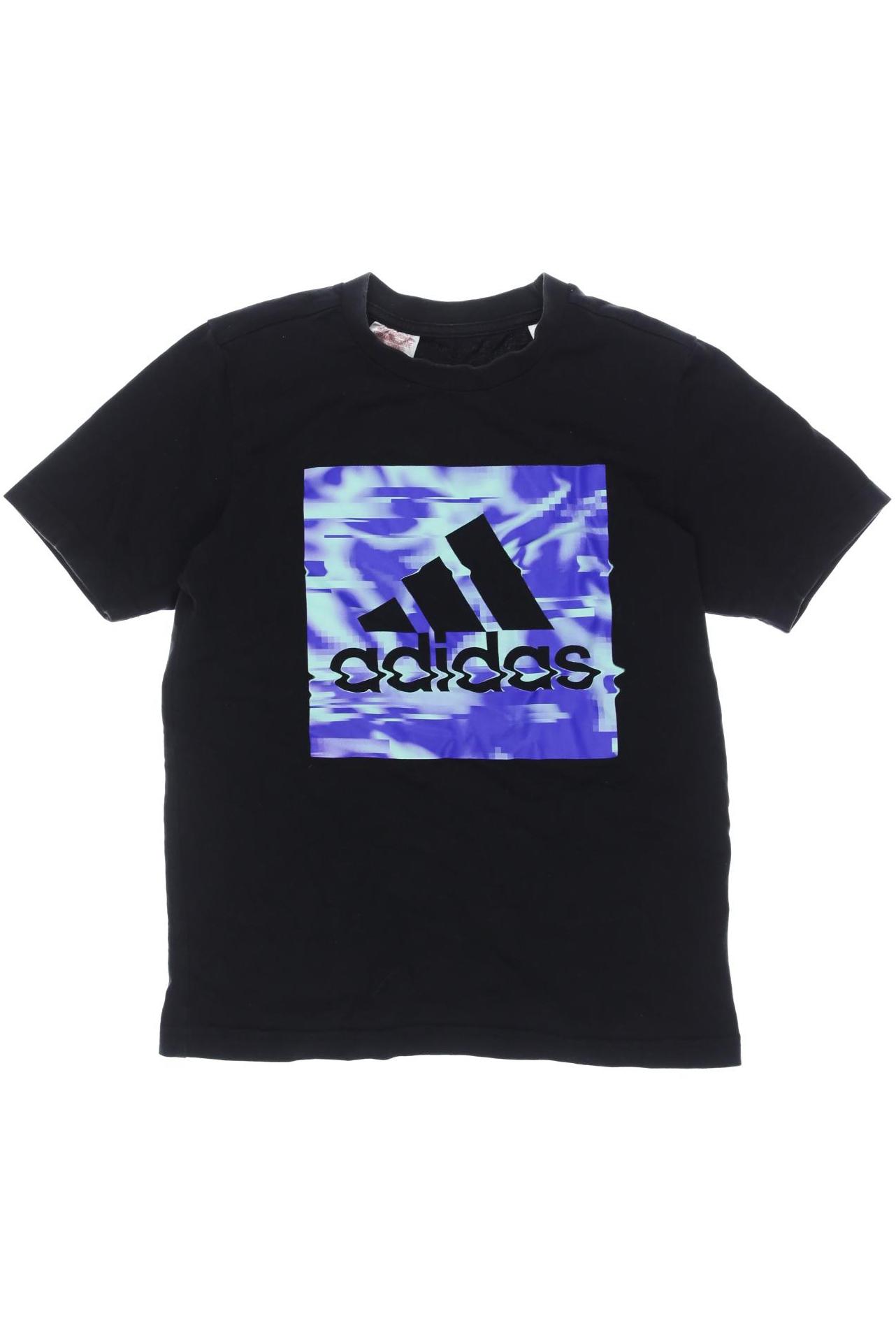 

adidas Herren T-Shirt, schwarz, Gr. 140