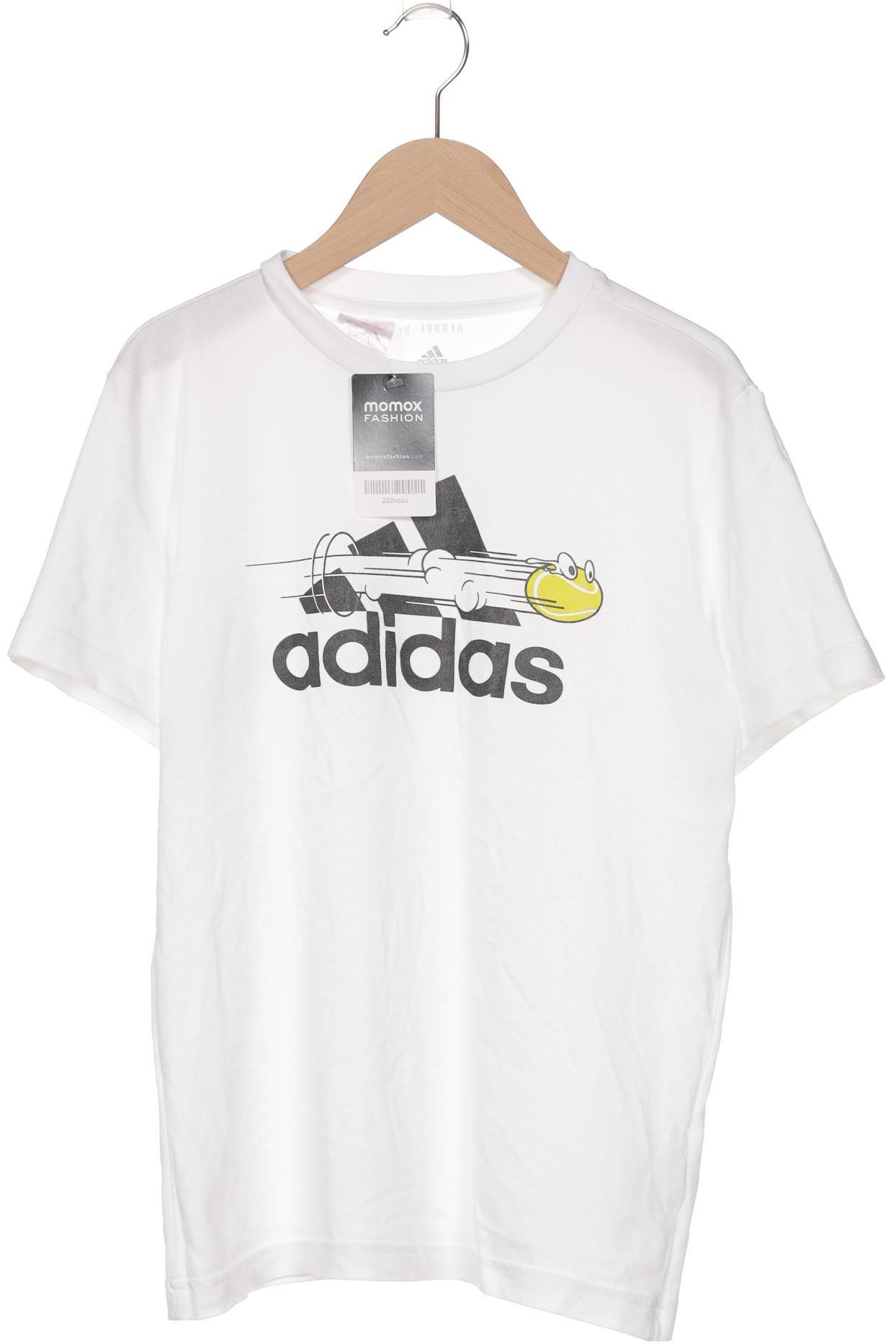 

adidas Herren T-Shirt, weiß, Gr. 164