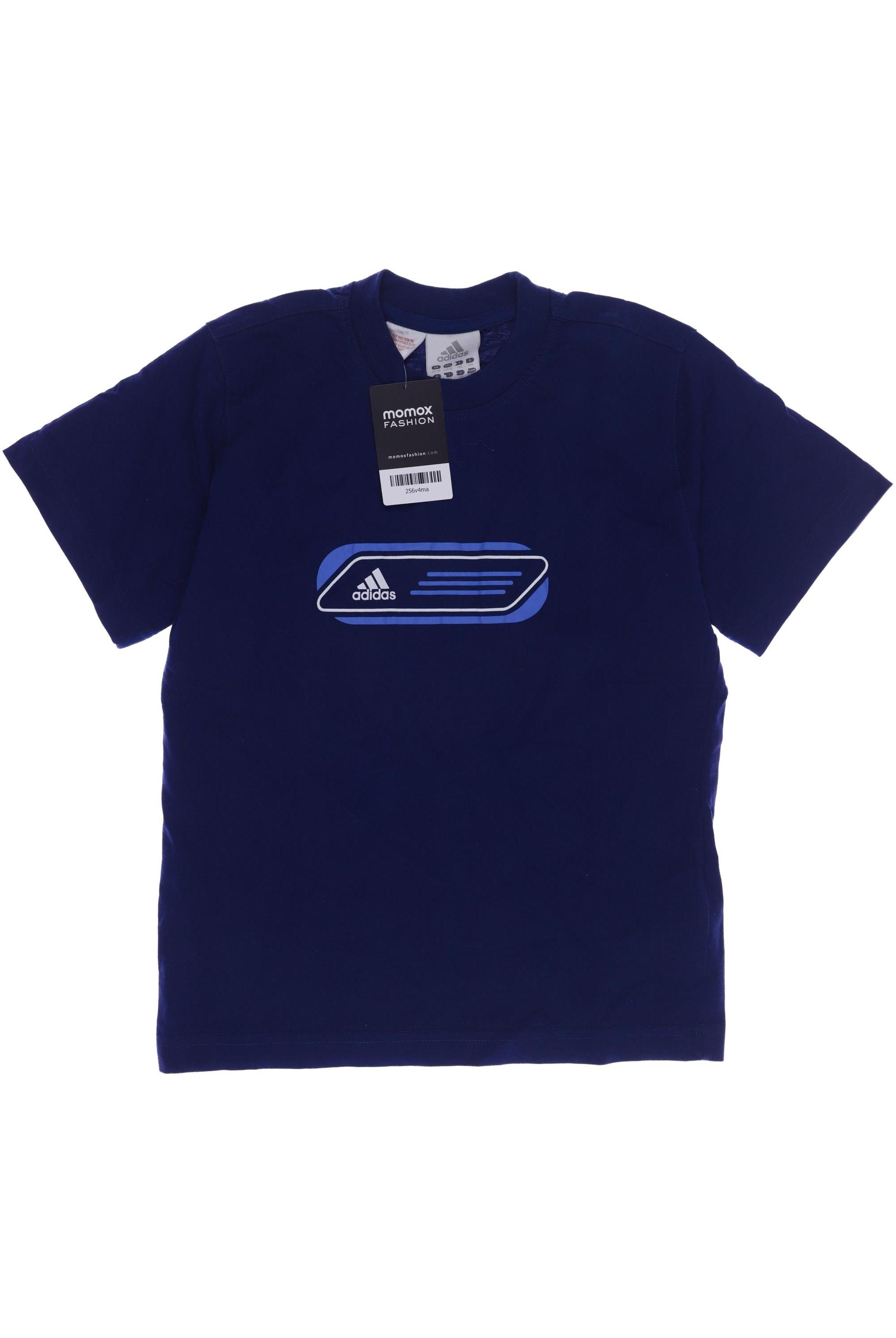 

adidas Herren T-Shirt, blau, Gr. 140