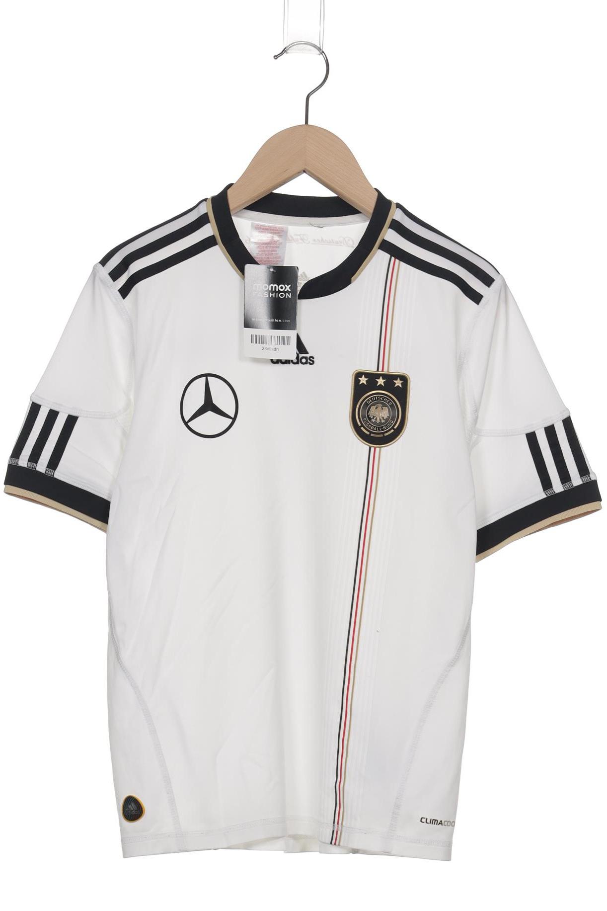 

adidas Herren T-Shirt, weiß, Gr. 152