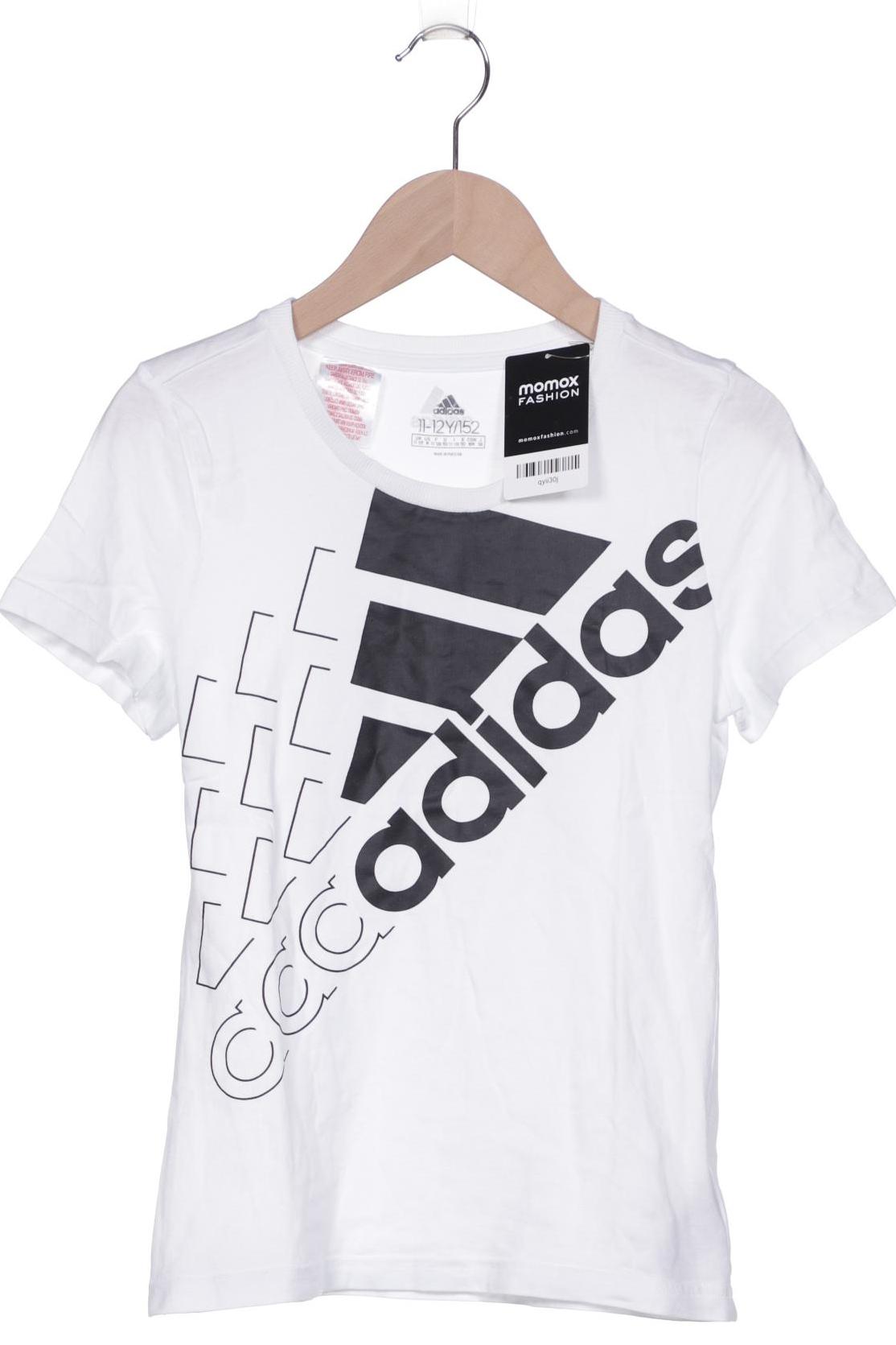 

adidas Jungen T-Shirt, weiß