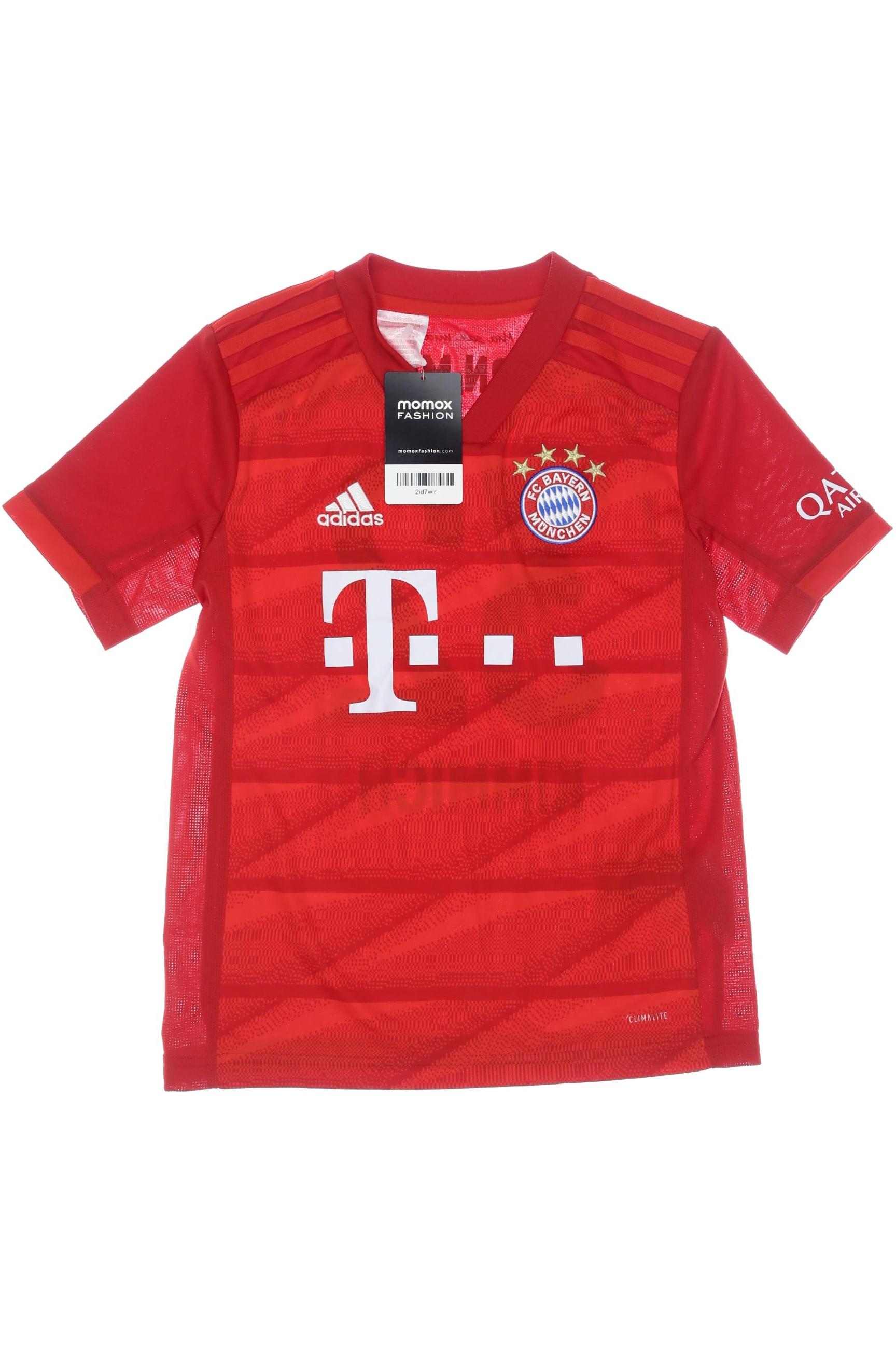 

adidas Herren T-Shirt, rot, Gr. 140