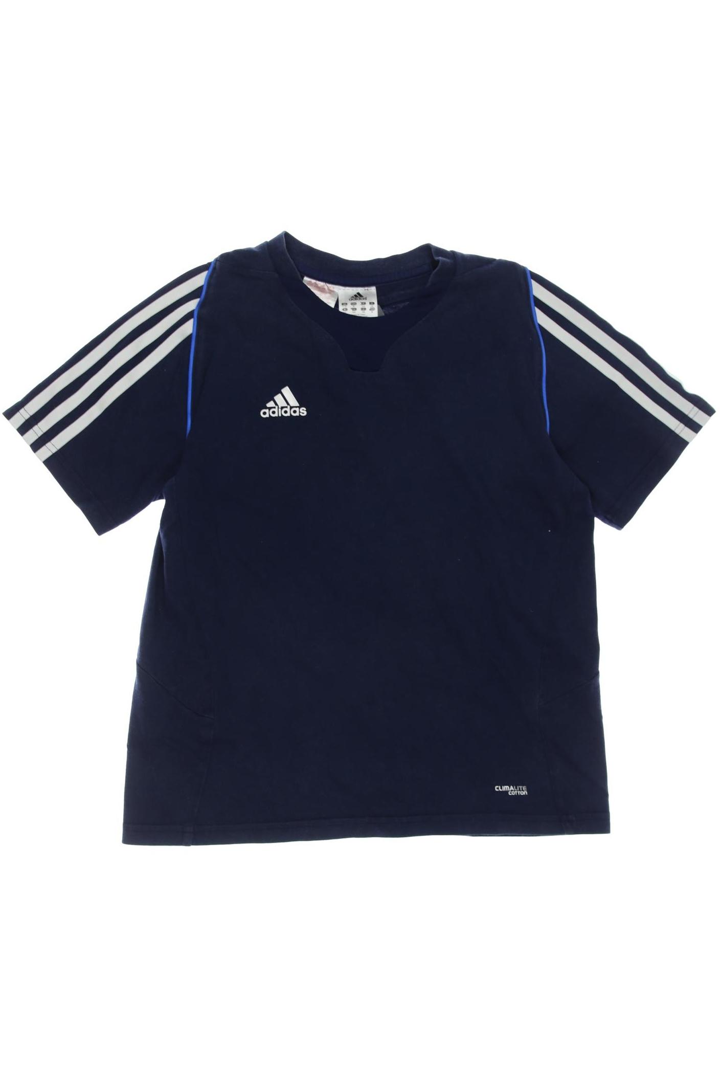 

adidas Herren T-Shirt, marineblau, Gr. 152