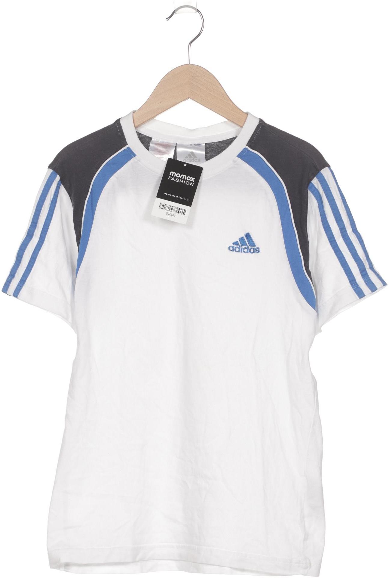 

adidas Herren T-Shirt, weiß, Gr. 164
