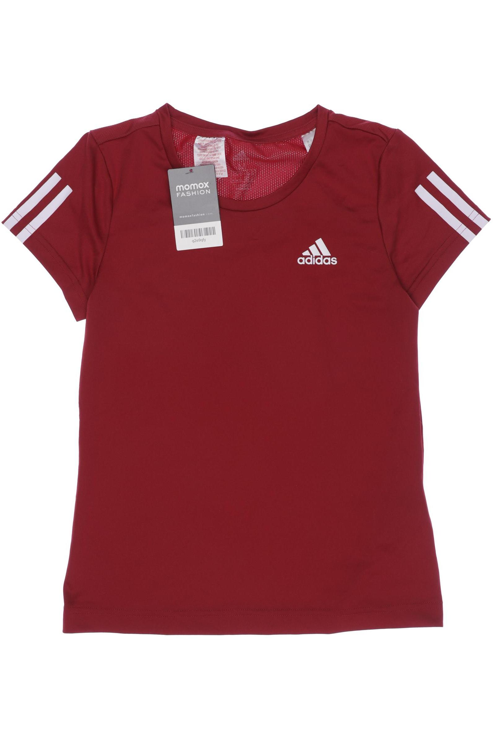 

adidas Herren T-Shirt, bordeaux, Gr. 152