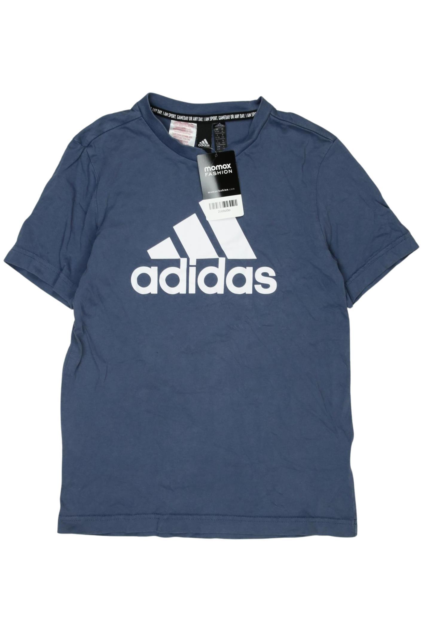 

adidas Herren T-Shirt, blau, Gr. 152