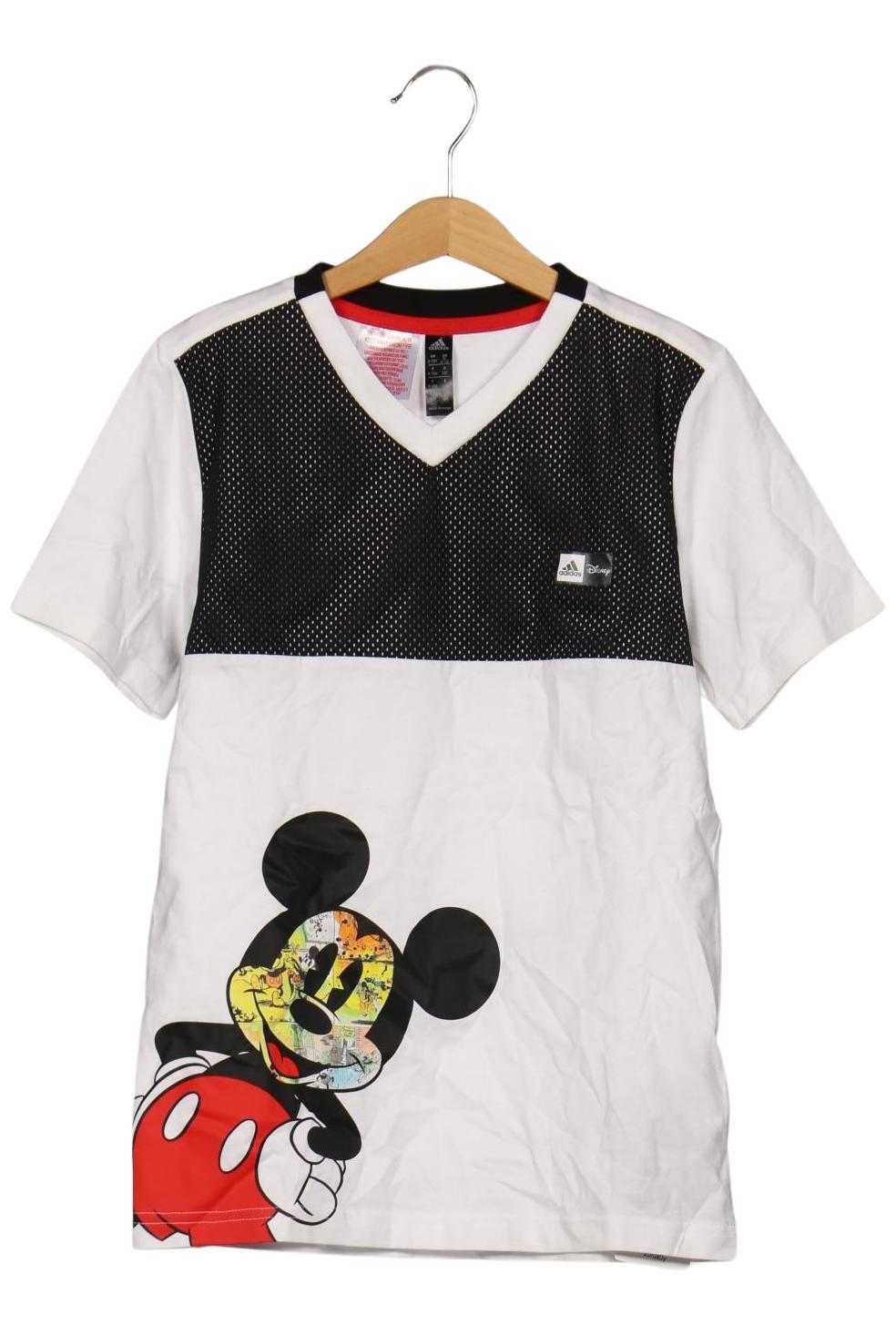 

adidas Herren T-Shirt, weiß, Gr. 140