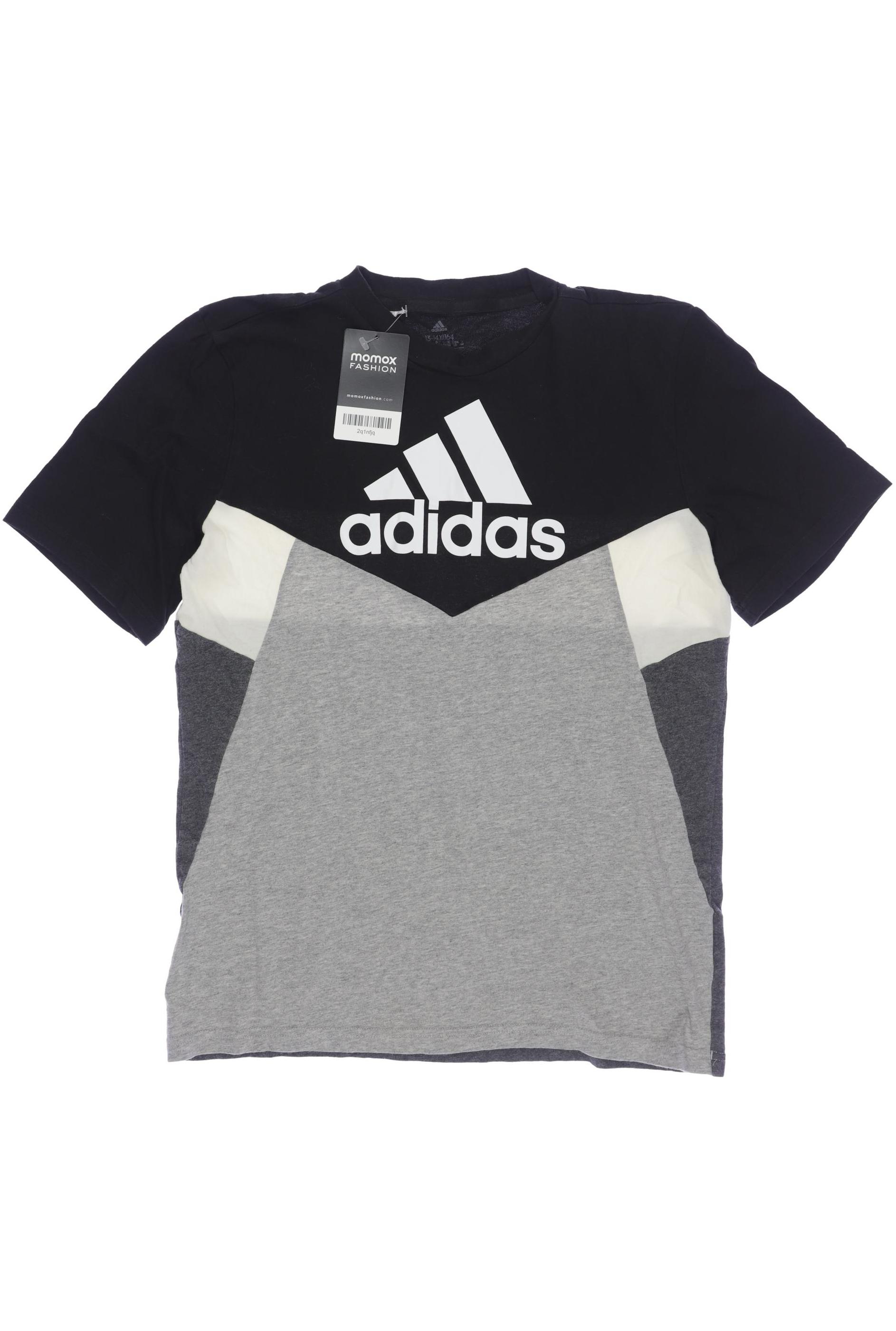 

adidas Herren T-Shirt, grau, Gr. 164