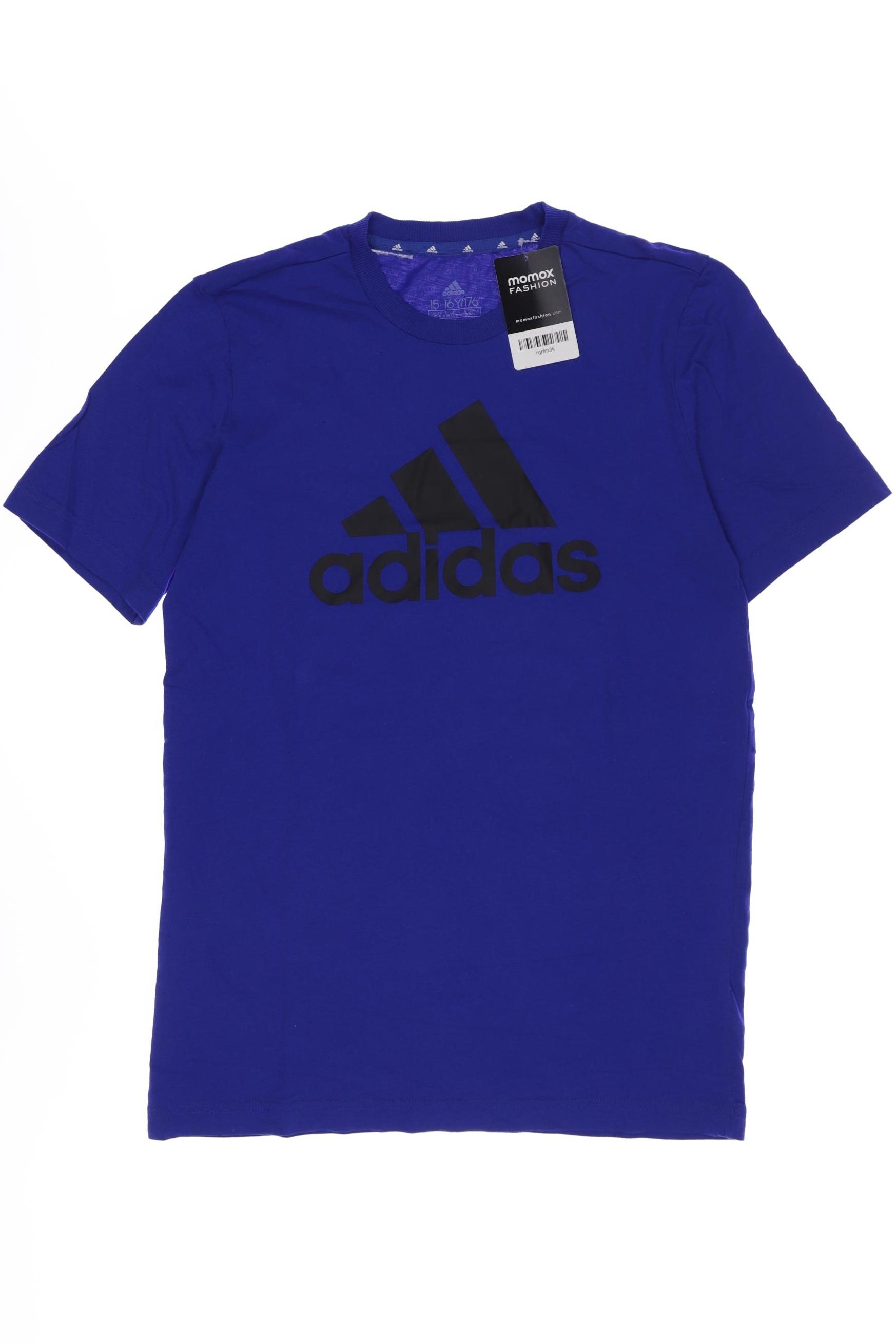 

adidas Herren T-Shirt, blau, Gr. 176