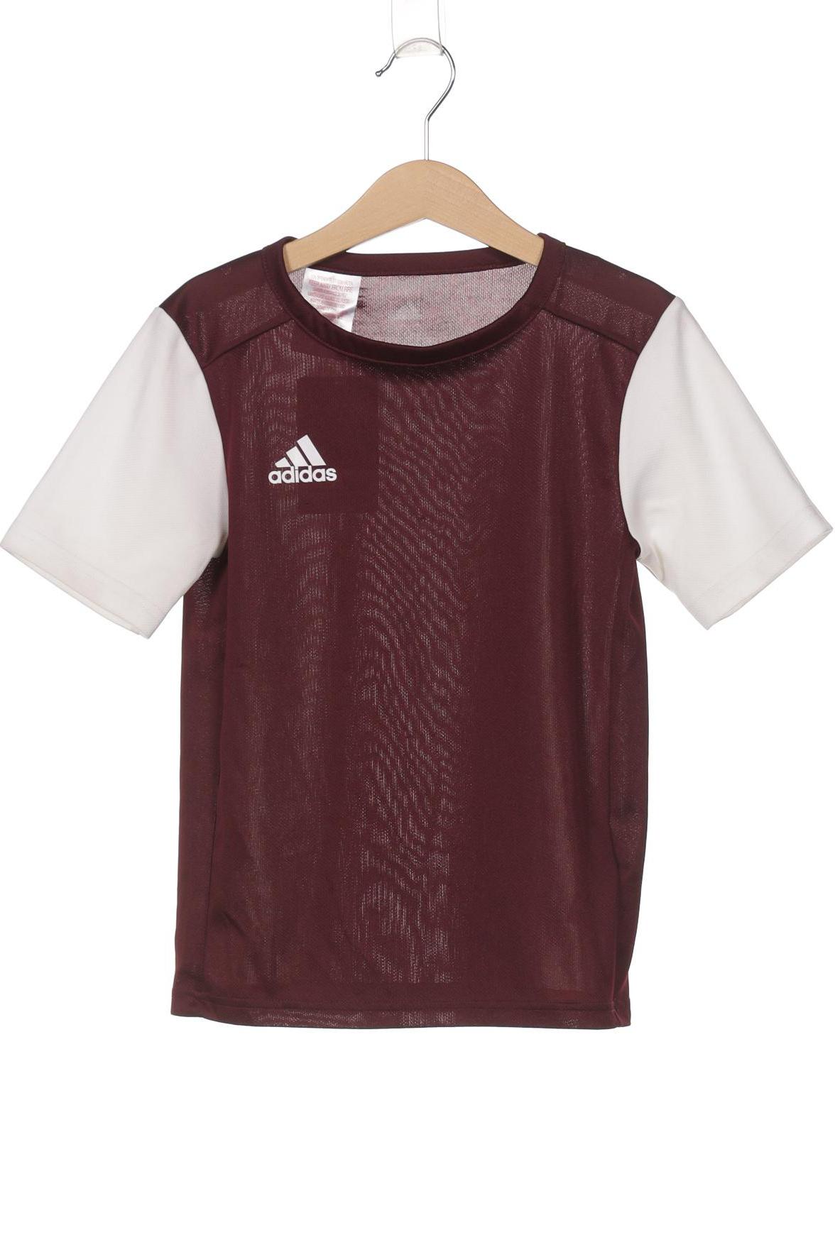 

adidas Herren T-Shirt, bordeaux, Gr. 128