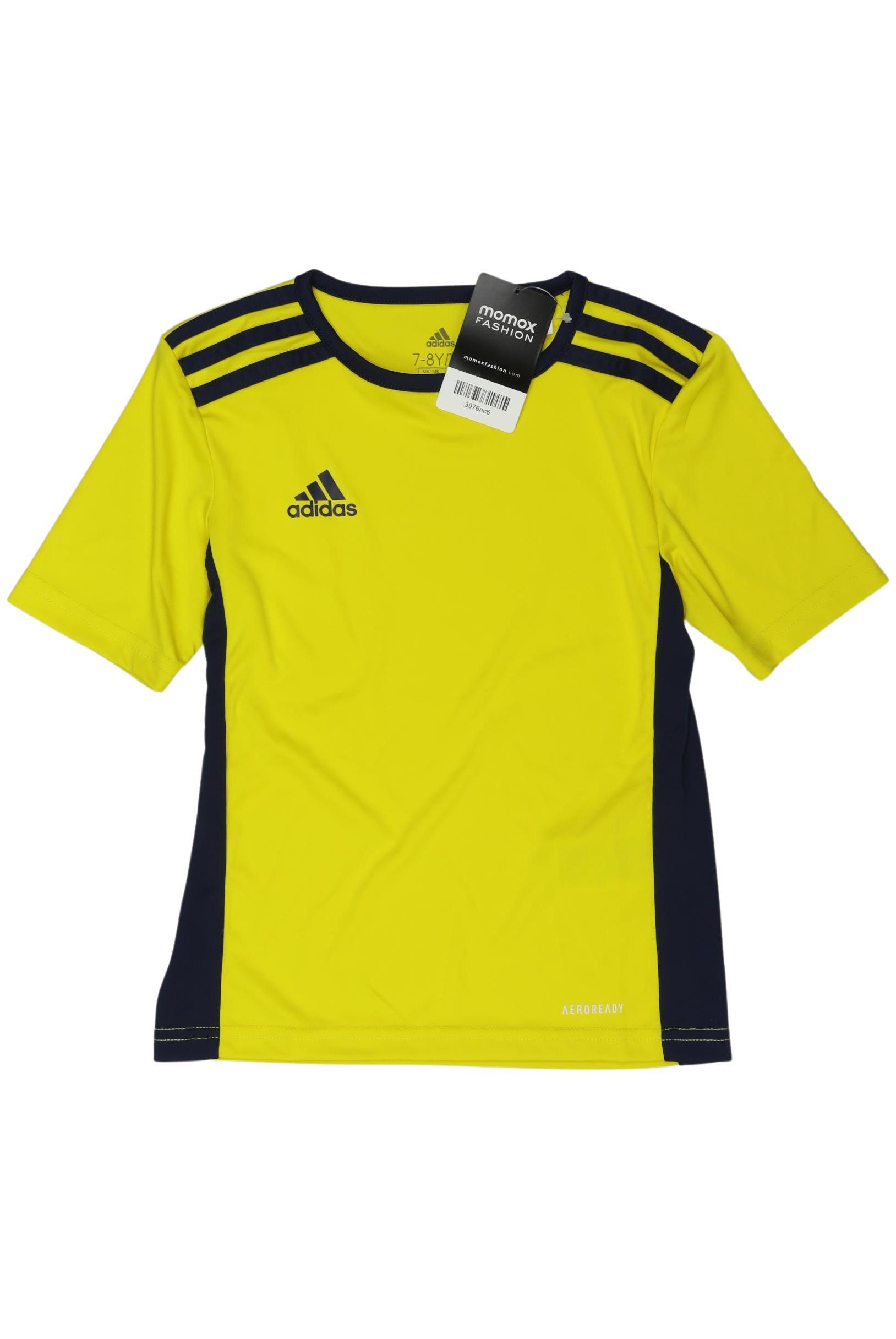 

adidas Jungen T-Shirt, neon, Gr. 128