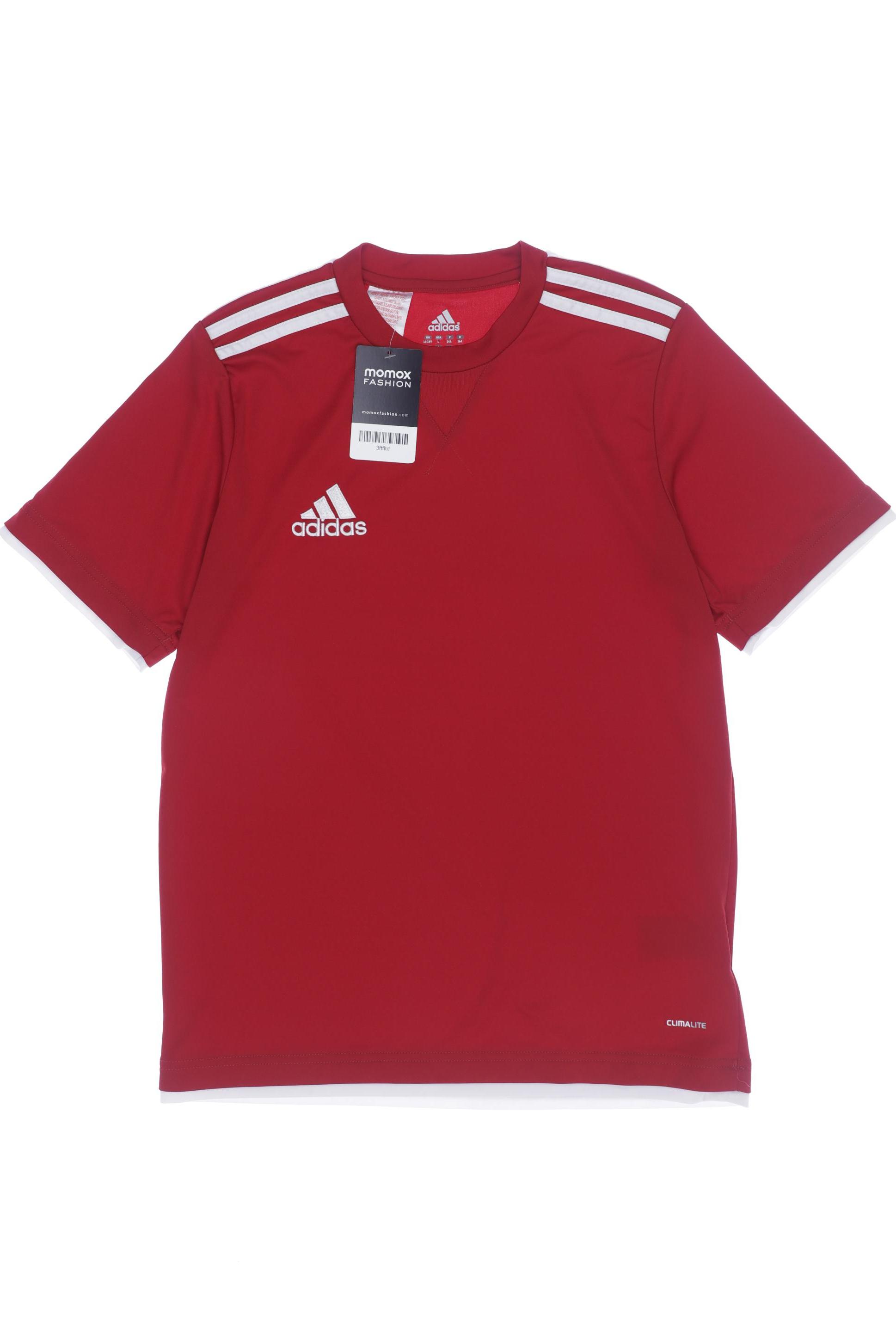 

adidas Herren T-Shirt, rot, Gr. 164