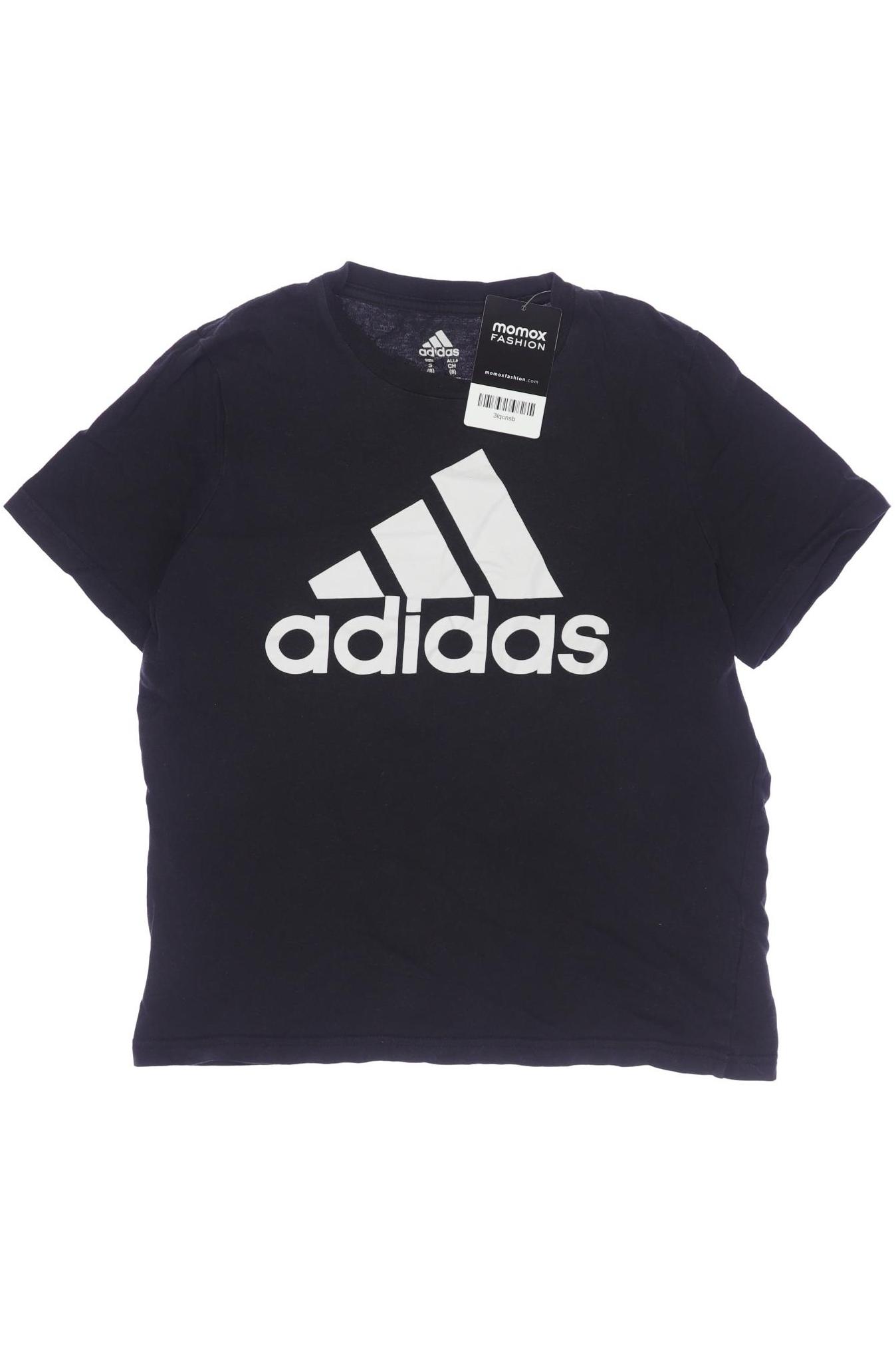 

adidas Jungen T-Shirt, schwarz, Gr. 134
