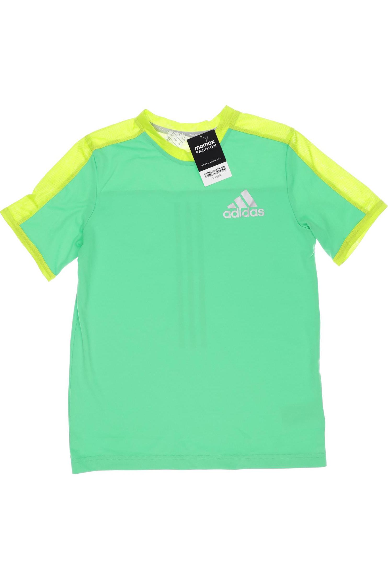 

adidas Herren T-Shirt, grün, Gr. 152