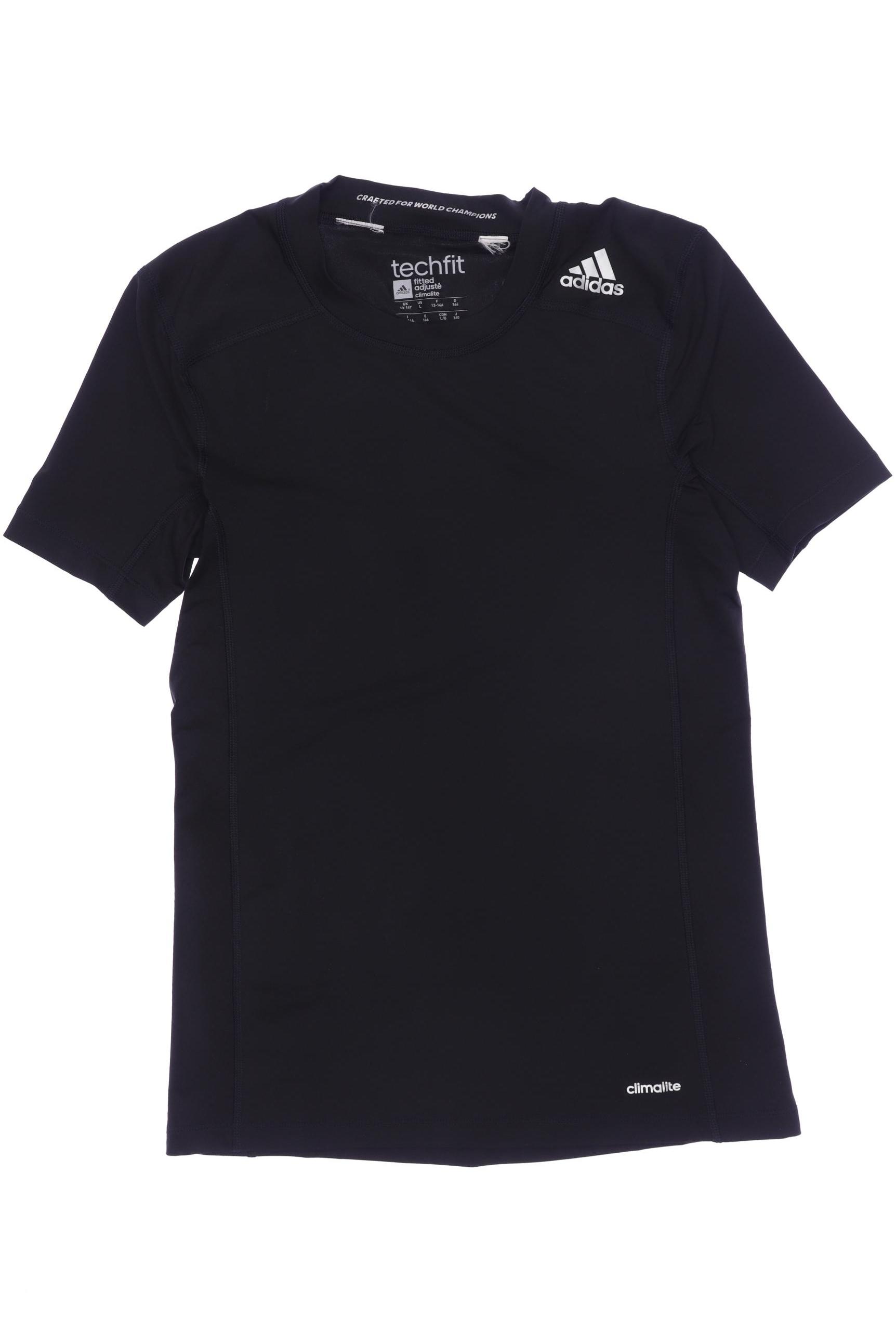 

adidas Herren T-Shirt, schwarz, Gr. 164