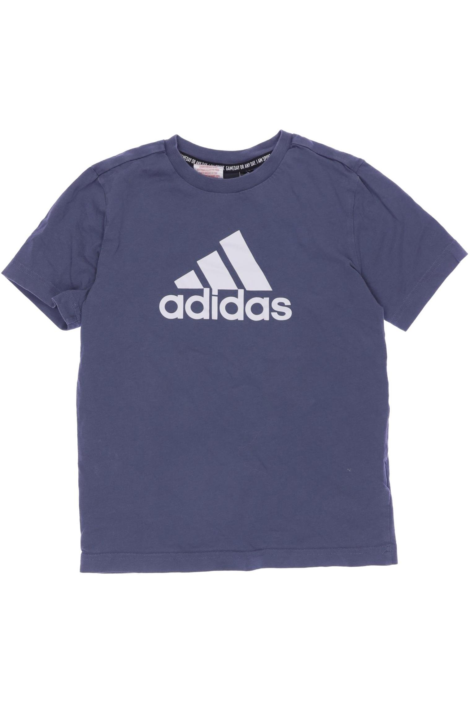 

adidas Herren T-Shirt, blau, Gr. 140