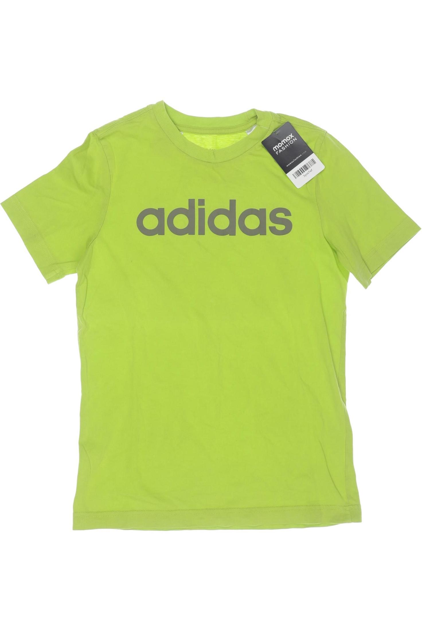 

adidas Herren T-Shirt, neon, Gr. 152