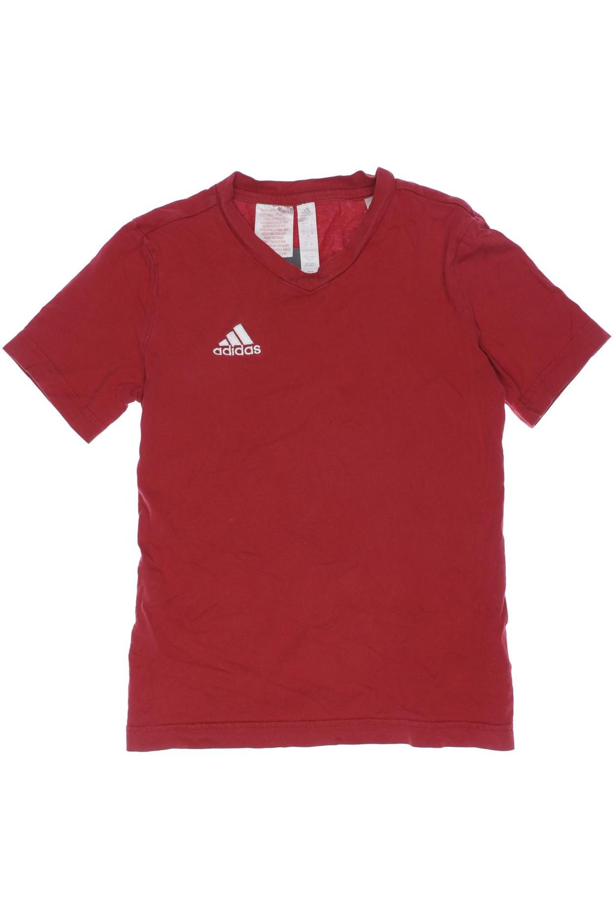 

adidas Herren T-Shirt, rot, Gr. 140