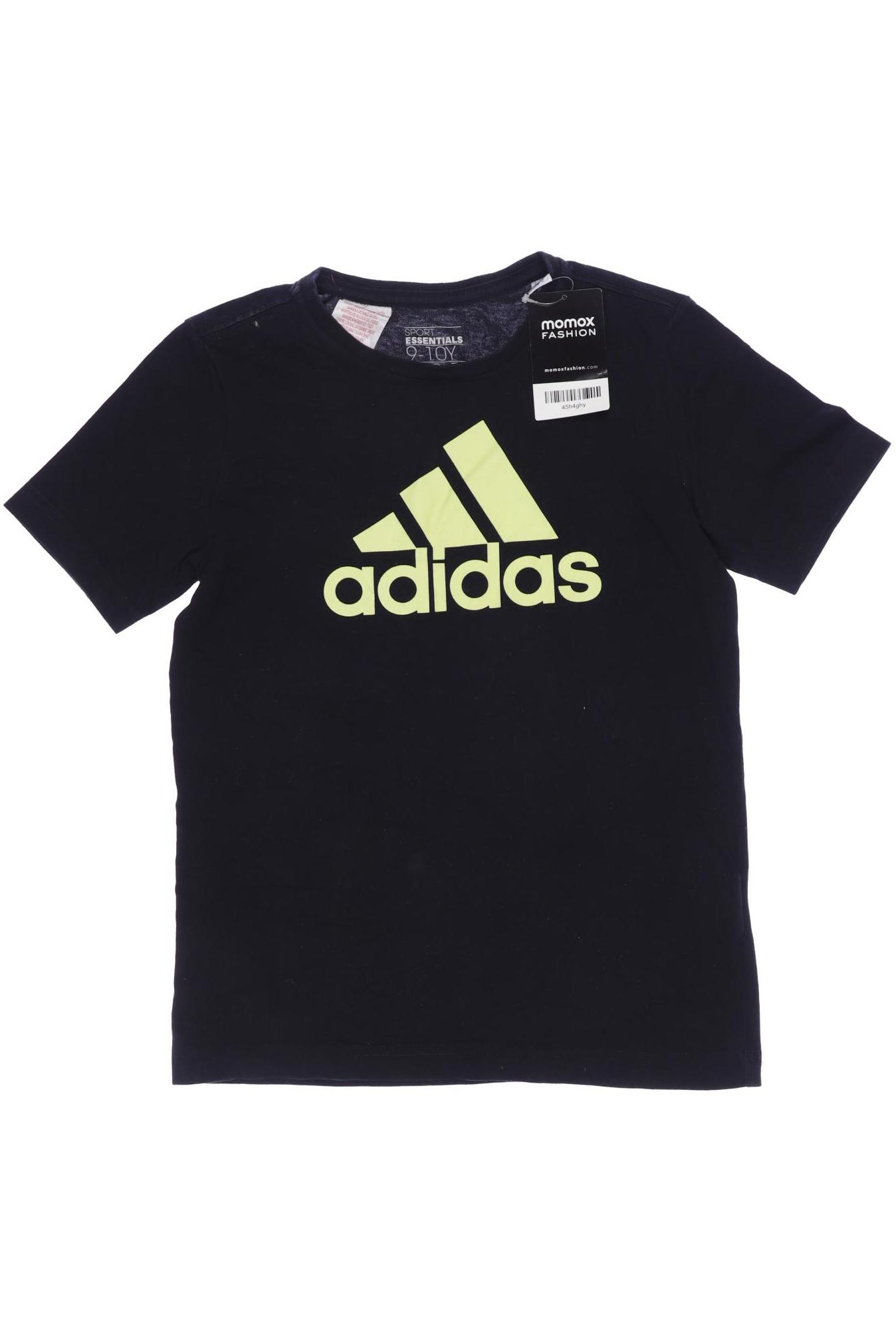 

adidas Herren T-Shirt, schwarz, Gr. 140
