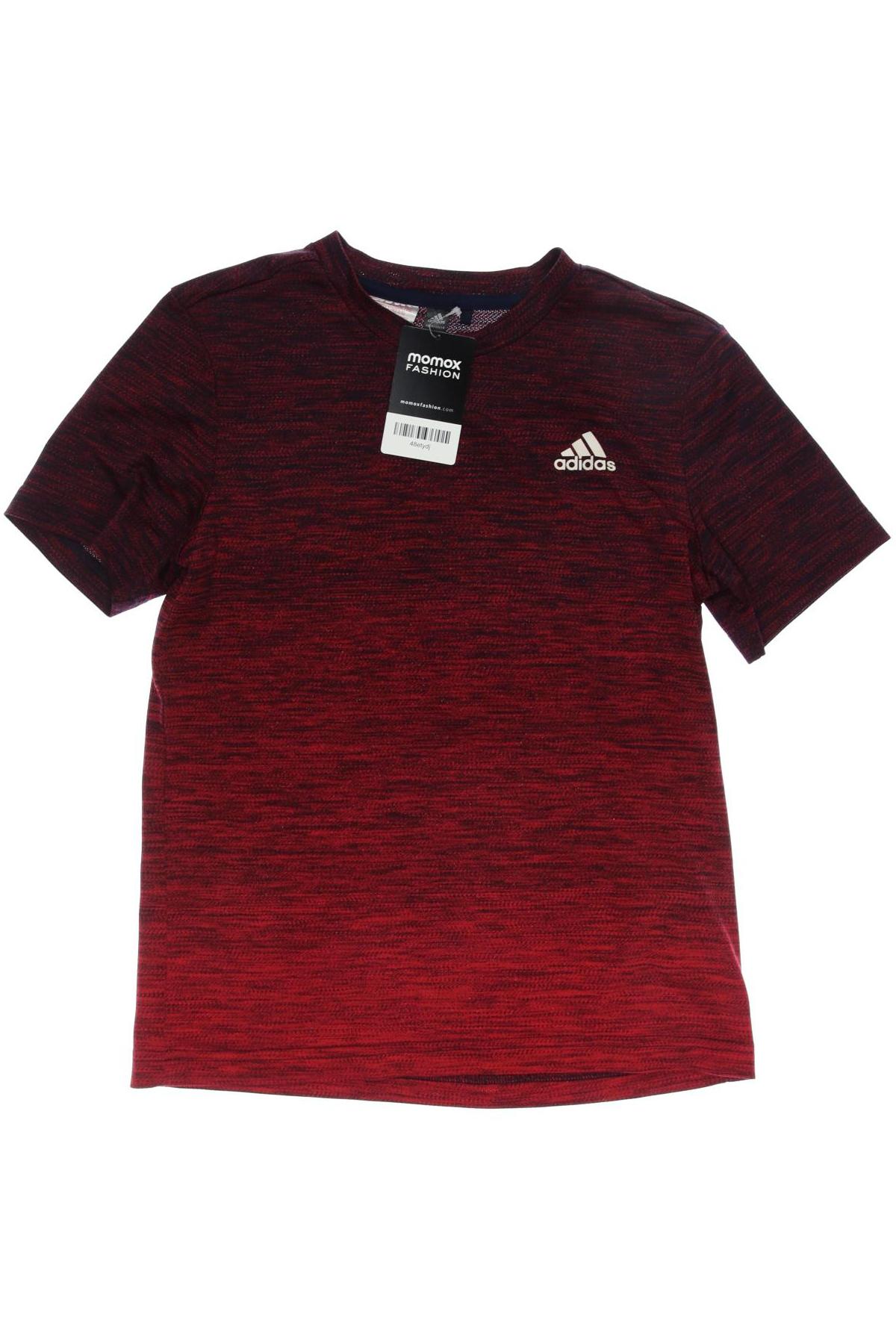 

adidas Herren T-Shirt, rot, Gr. 152