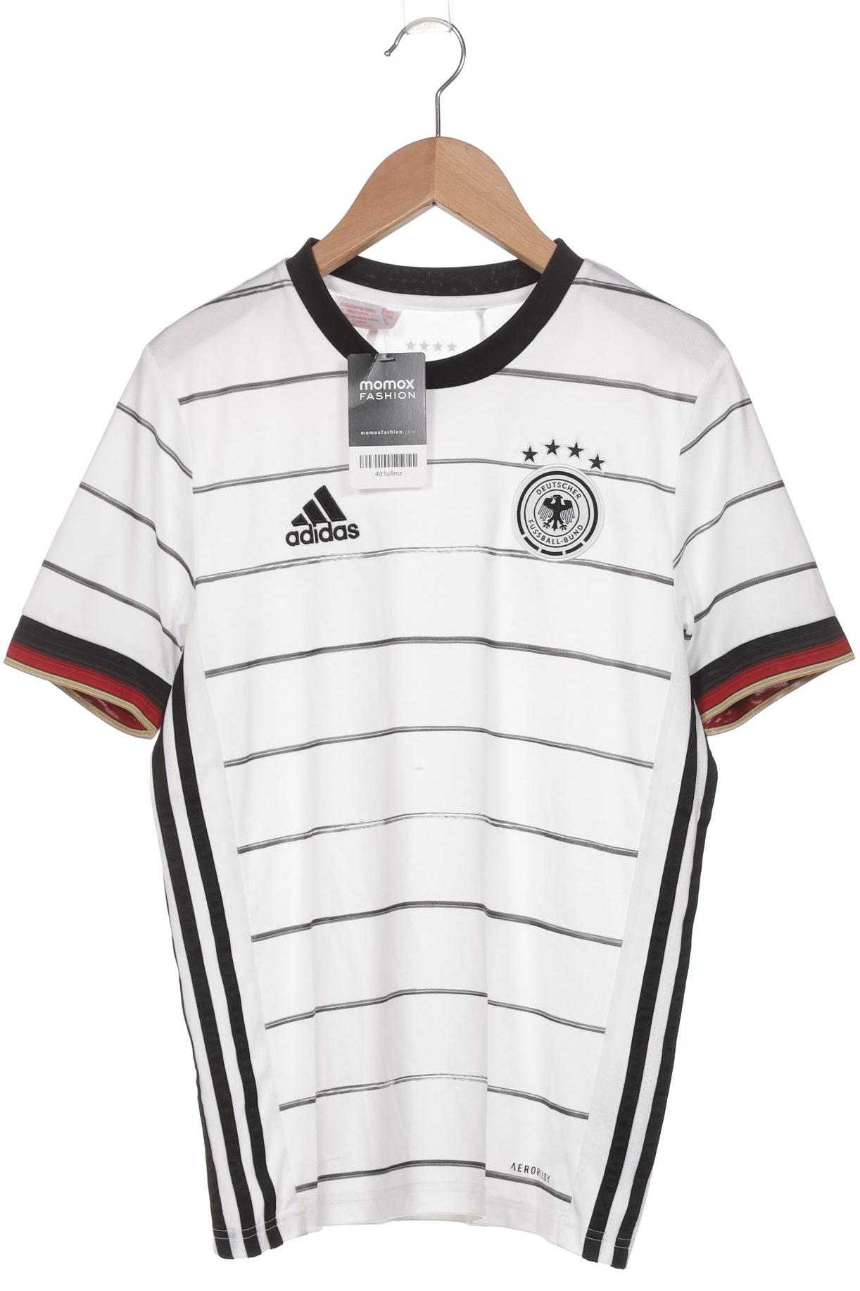

adidas Herren T-Shirt, weiß, Gr. 164