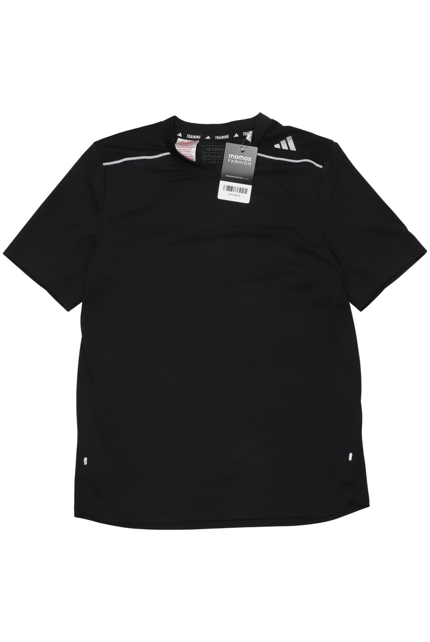 

adidas Jungen T-Shirt, schwarz, Gr. 164