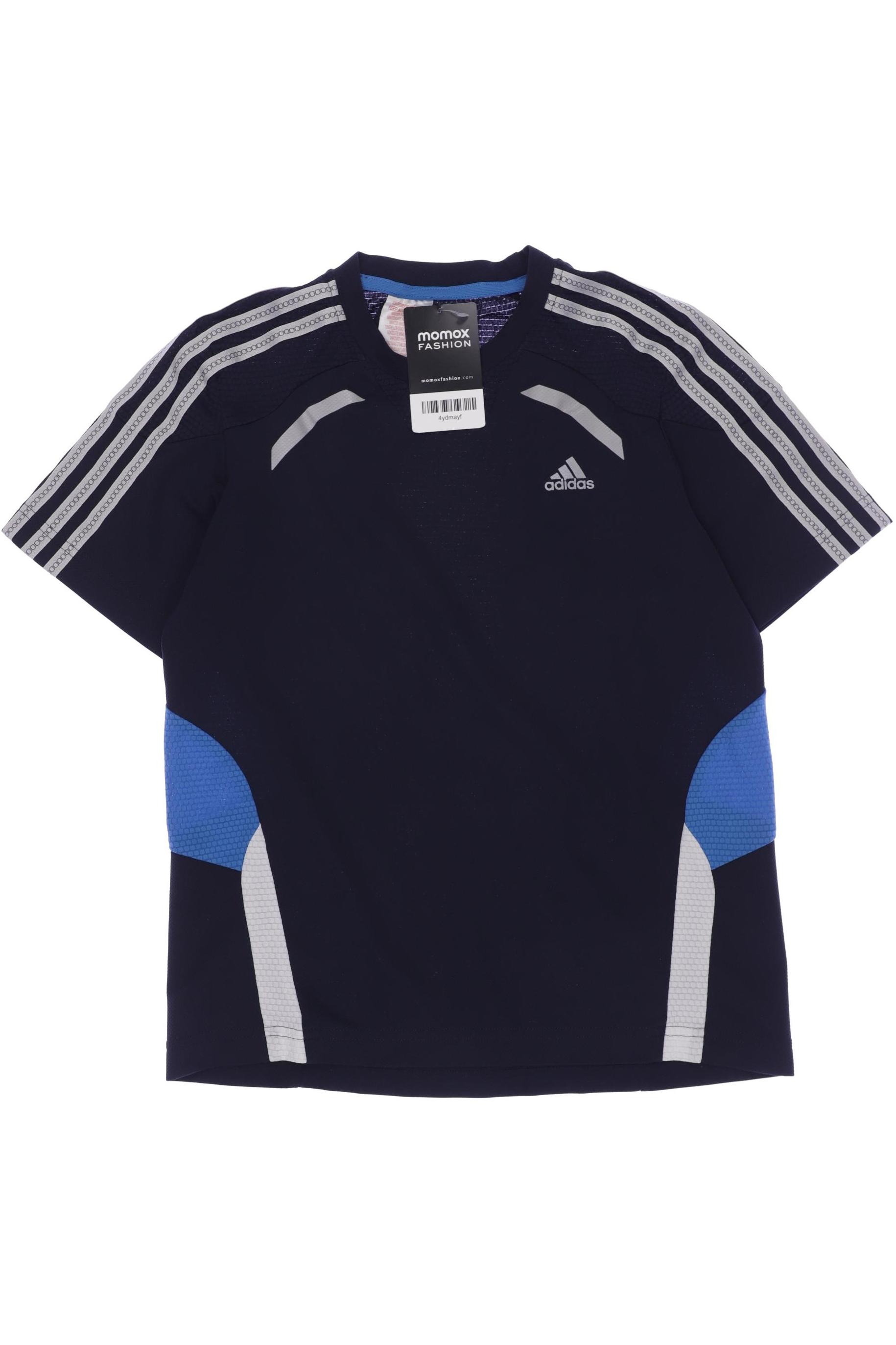 

adidas Herren T-Shirt, marineblau, Gr. 152
