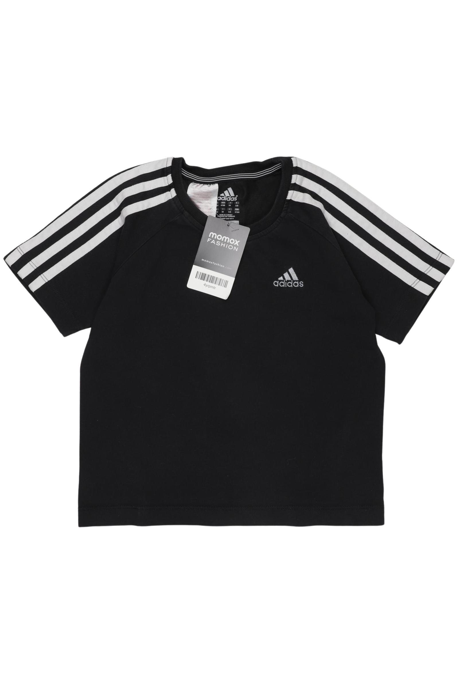

adidas Herren T-Shirt, schwarz, Gr. 110