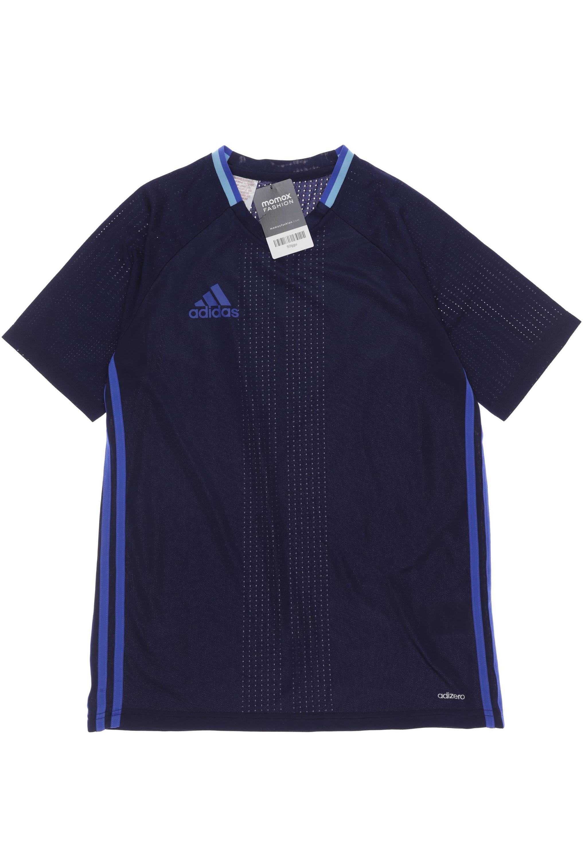 

adidas Herren T-Shirt, marineblau, Gr. 164