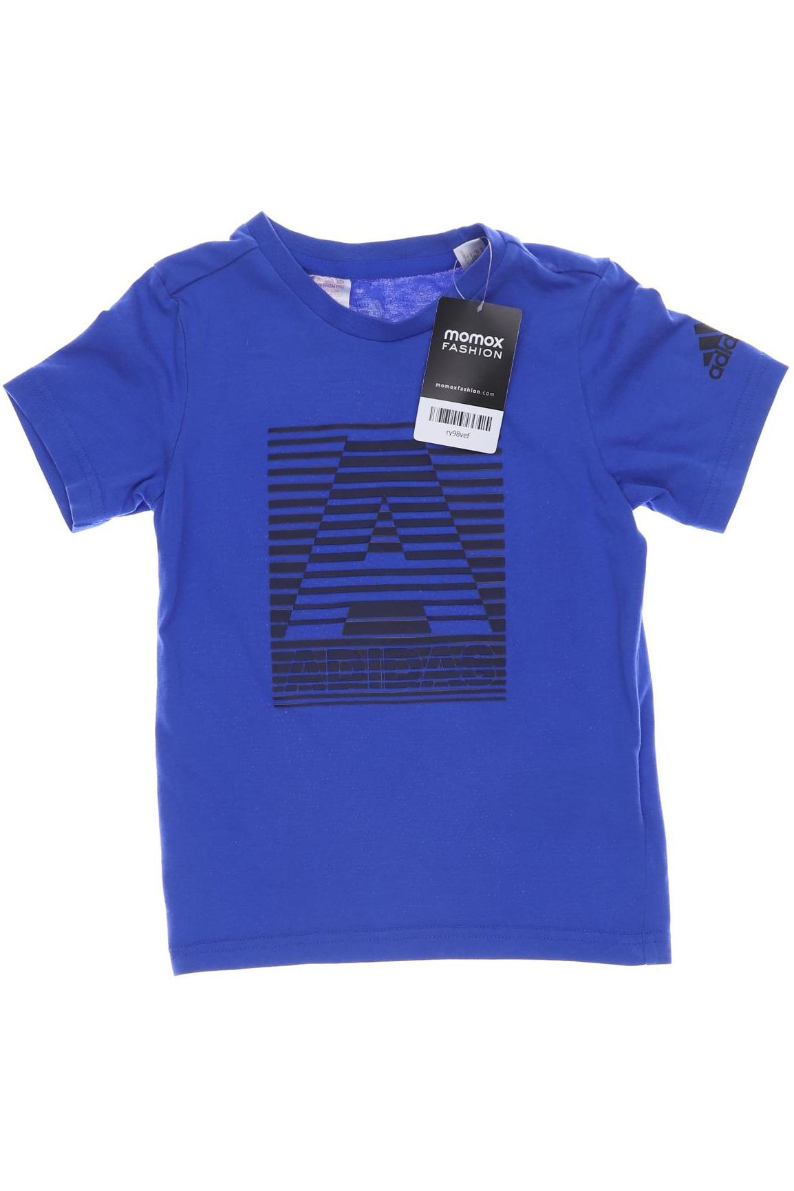 

adidas Herren T-Shirt, blau, Gr. 116