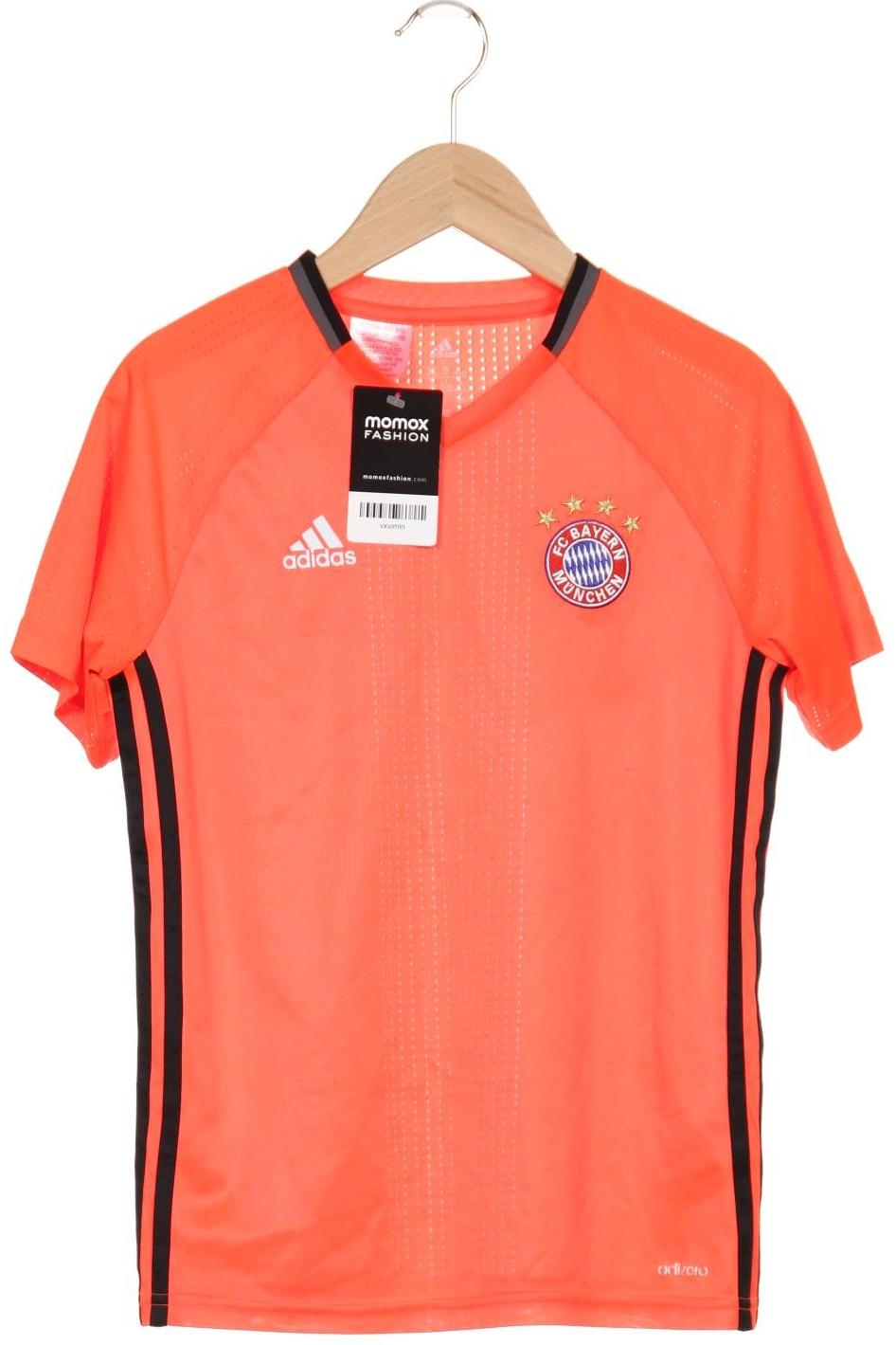 

adidas Herren T-Shirt, orange, Gr. 152