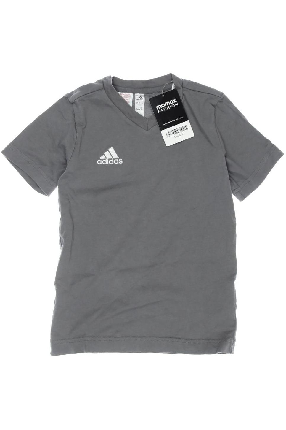 

adidas Herren T-Shirt, grau, Gr. 128