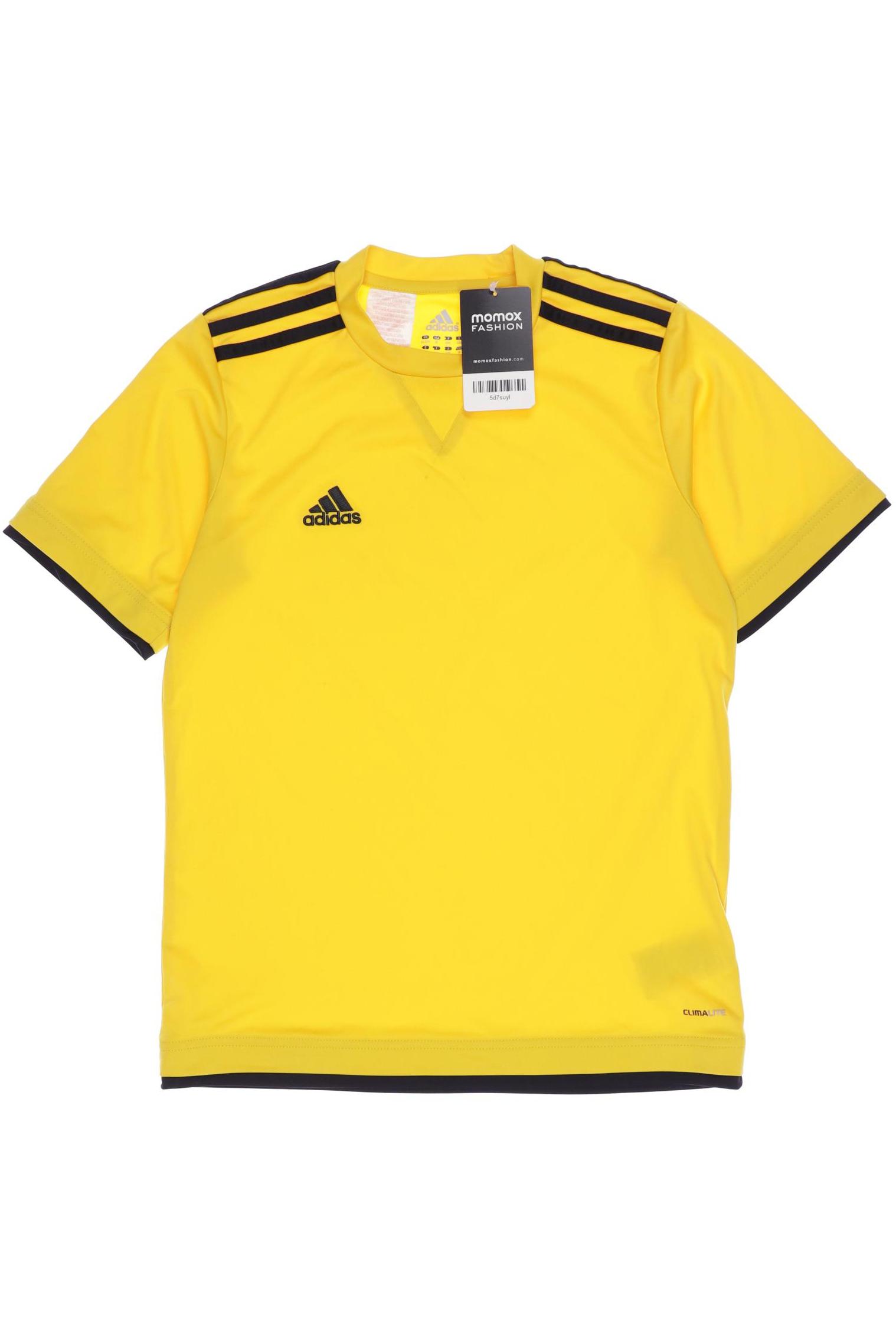 

adidas Herren T-Shirt, gelb, Gr. 152