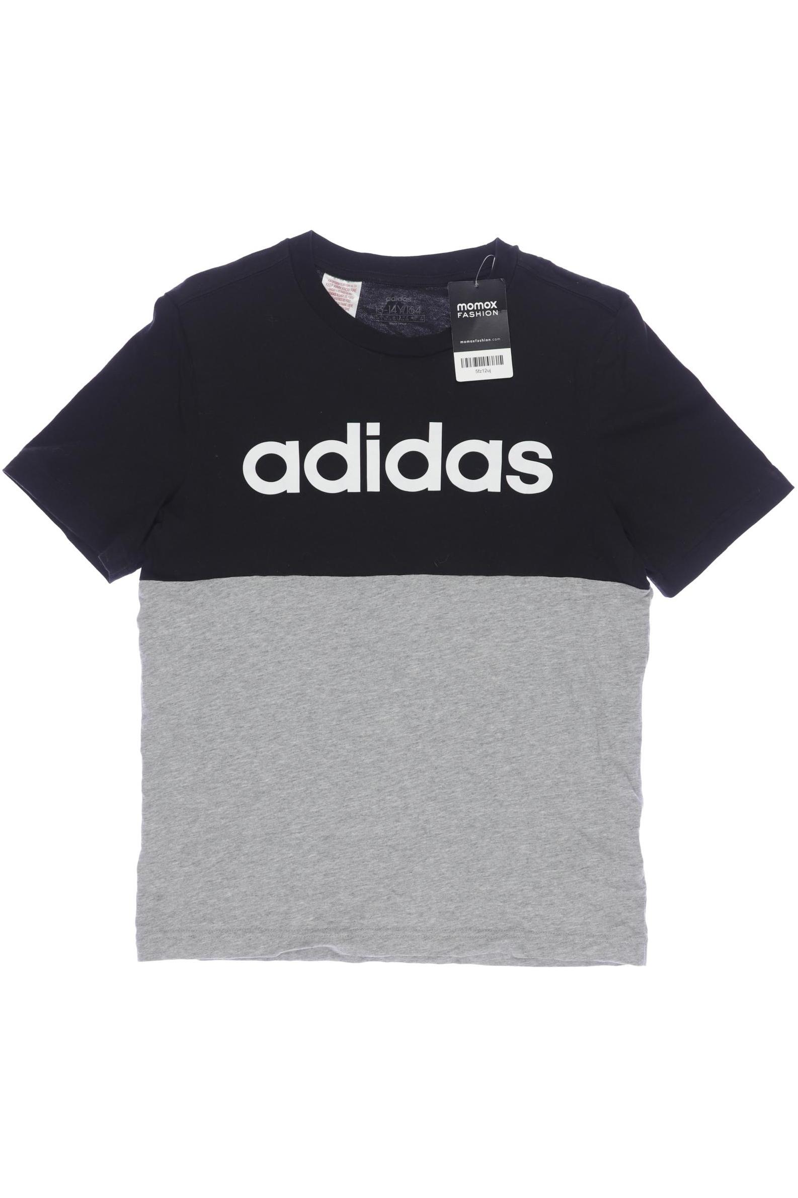 

adidas Jungen T-Shirt, schwarz