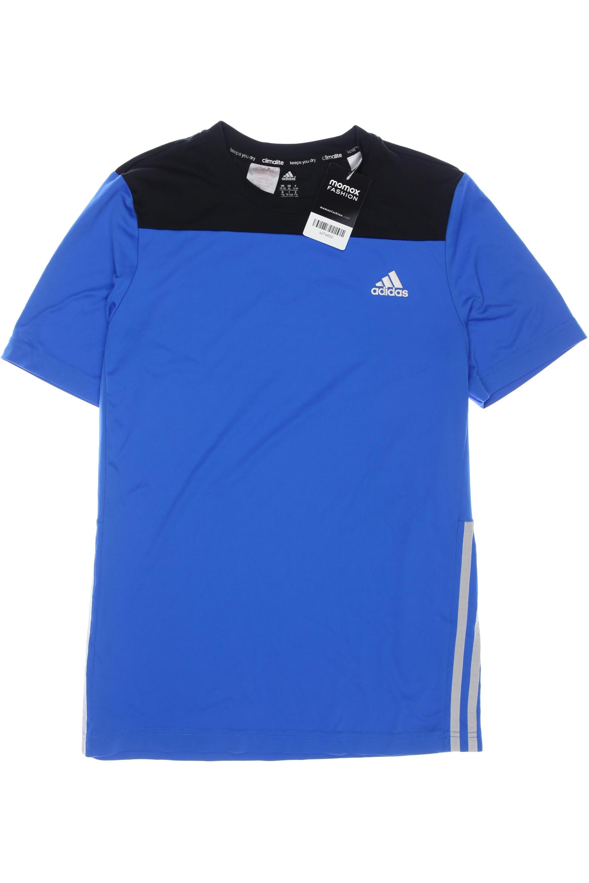 

adidas Jungen T-Shirt, blau, Gr. 176